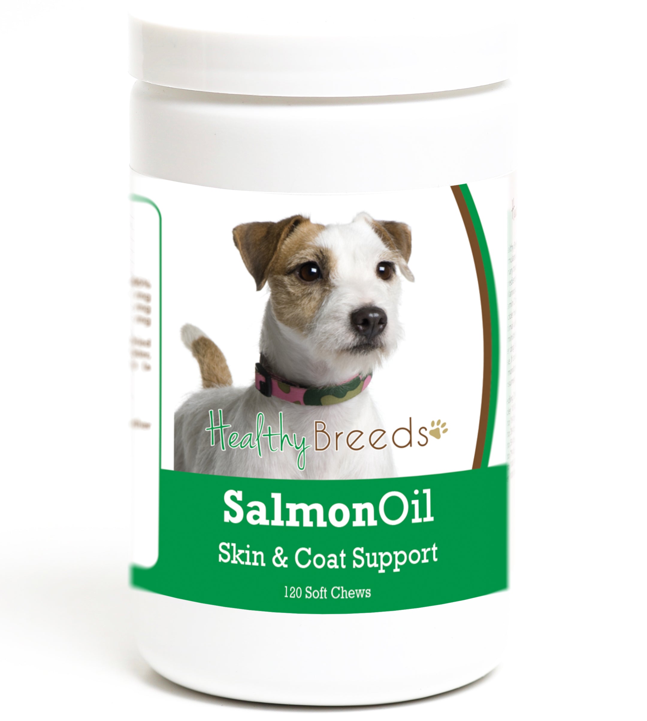 Parson Russell Terrier Salmon Oil Soft Chews 120 Count