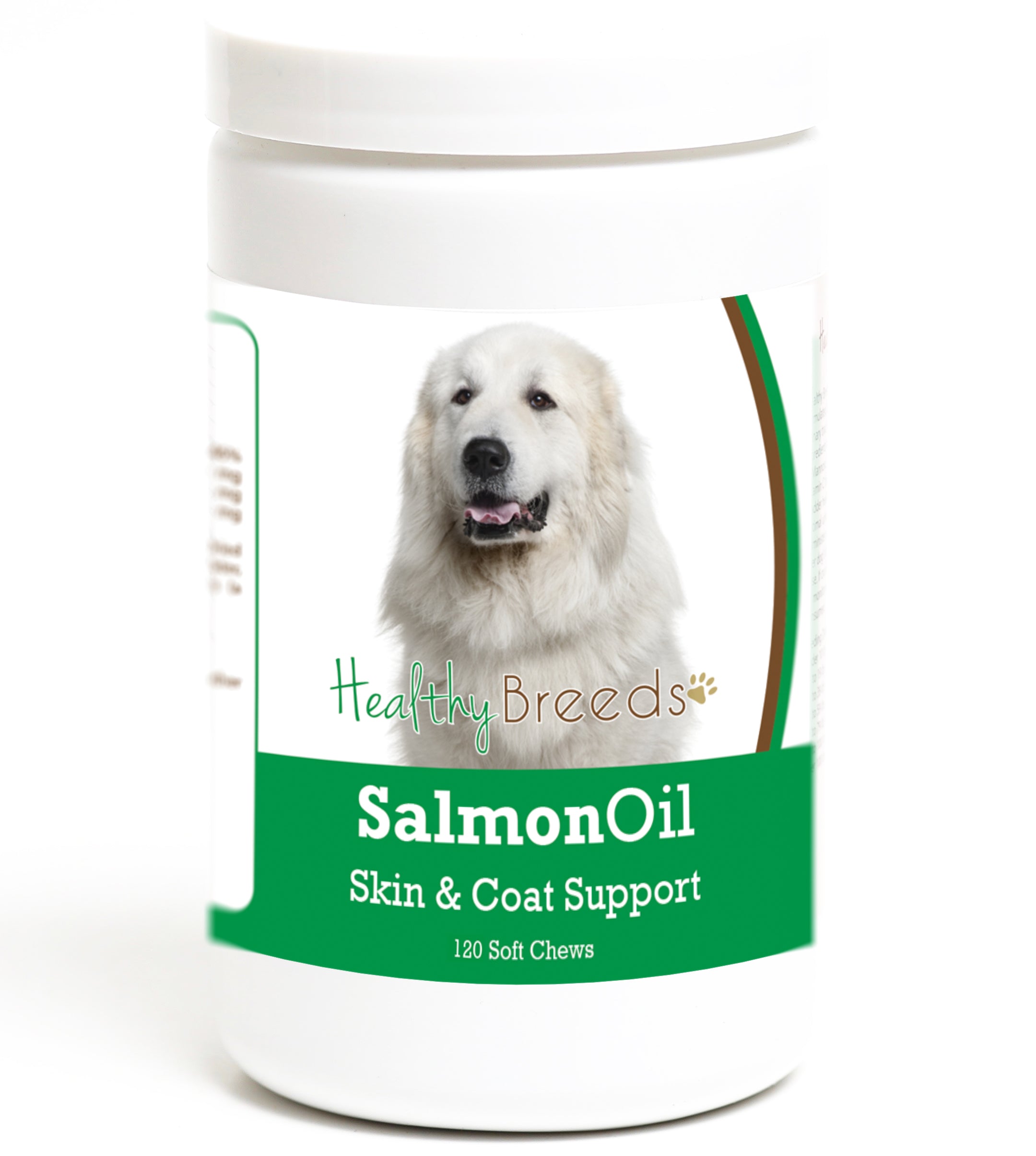 Great Pyrenees Salmon Oil Soft Chews 120 Count