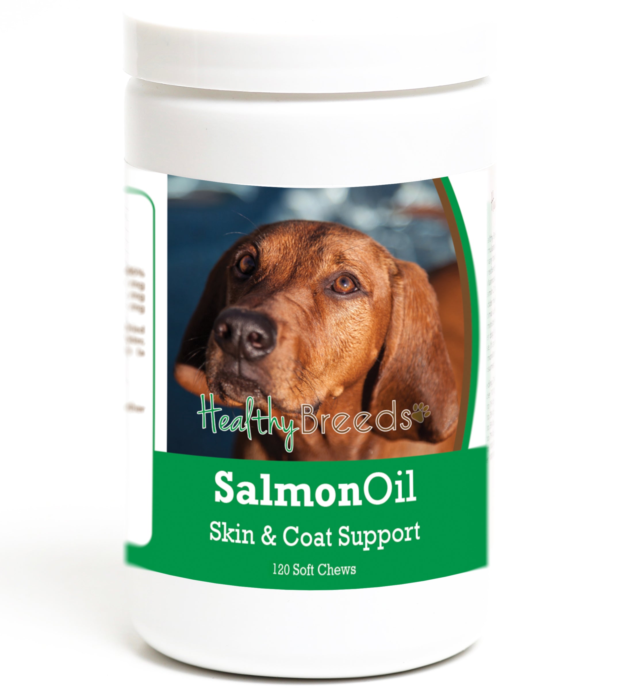 Redbone Coonhound Salmon Oil Soft Chews 120 Count
