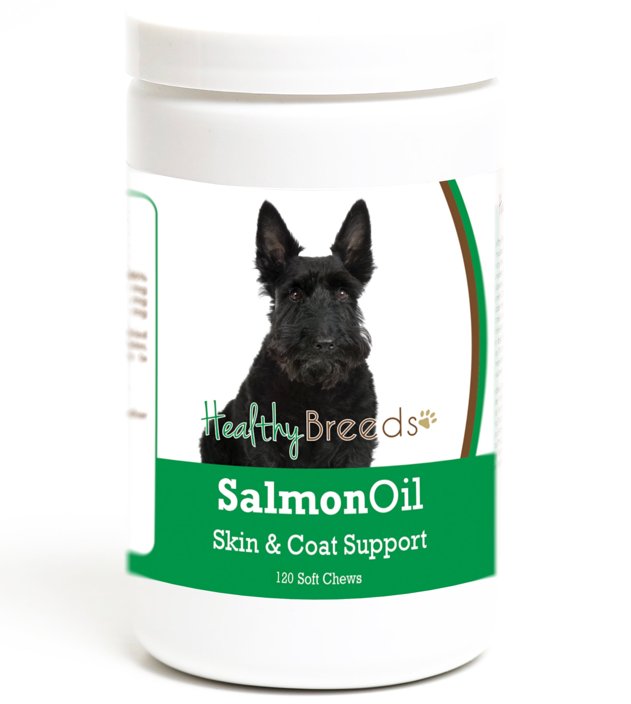Scottish Terrier Salmon Oil Soft Chews 120 Count