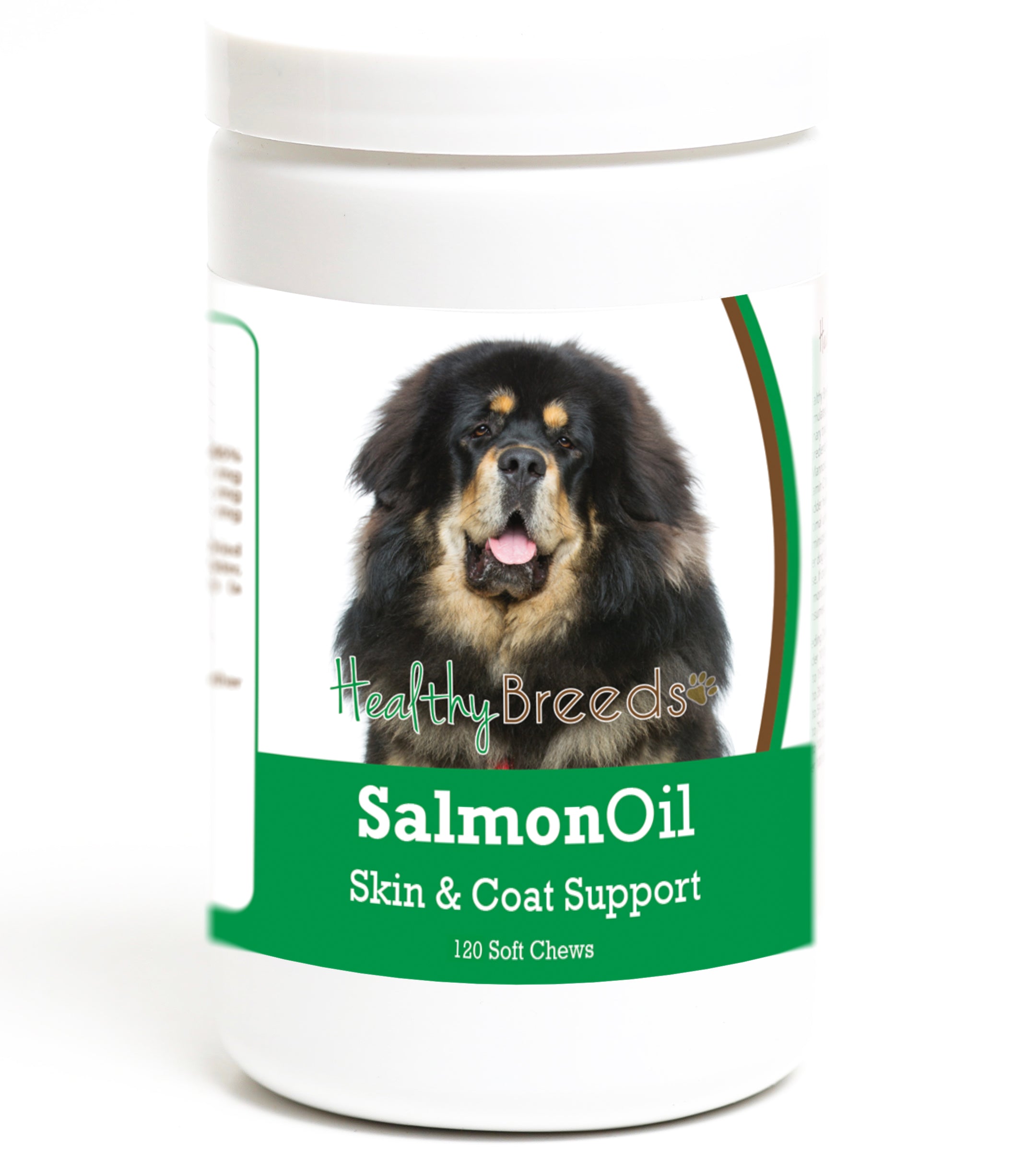 Tibetan Mastiff Salmon Oil Soft Chews 120 Count