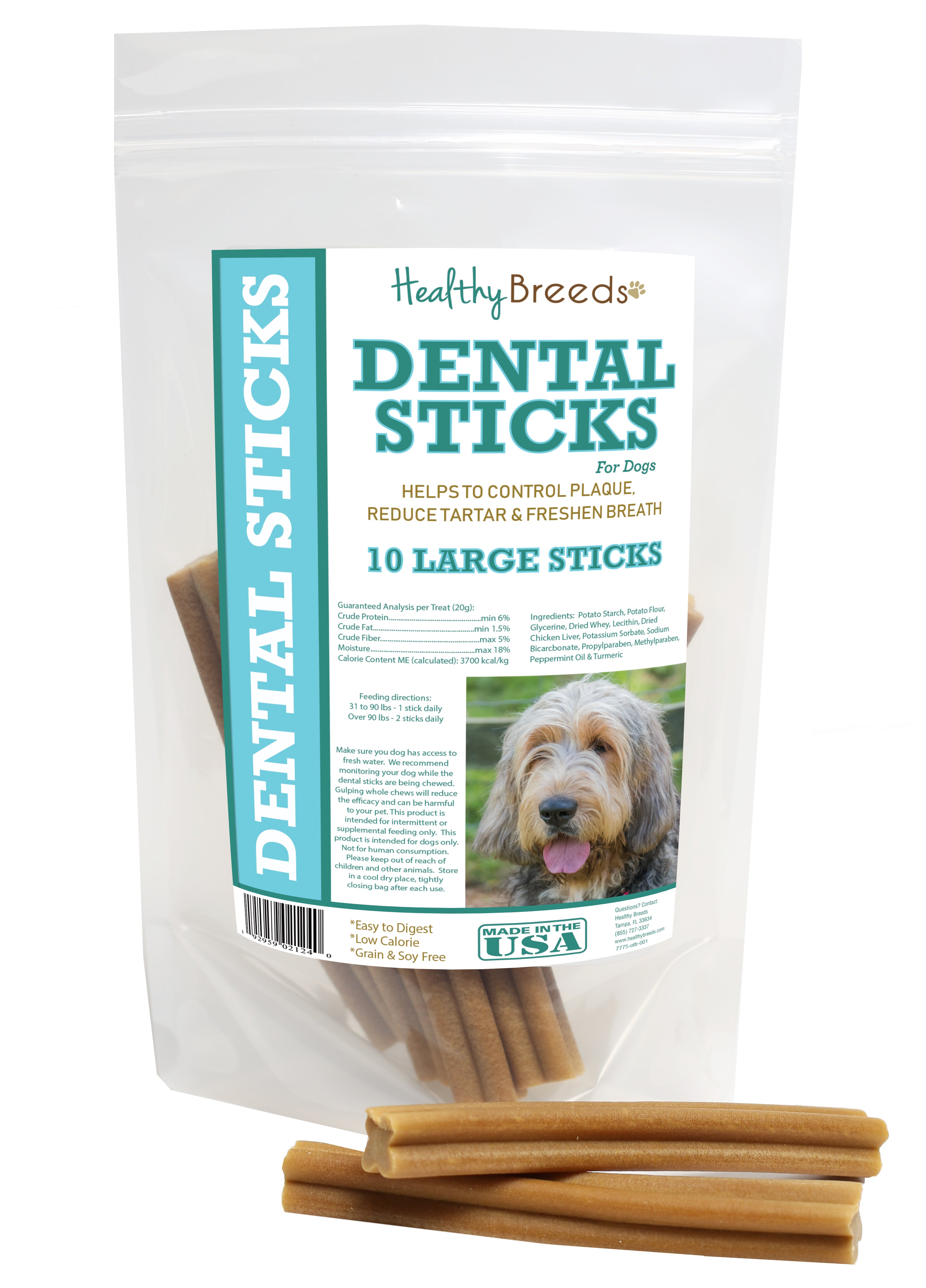 Otterhound Dental Sticks Large 10 Count