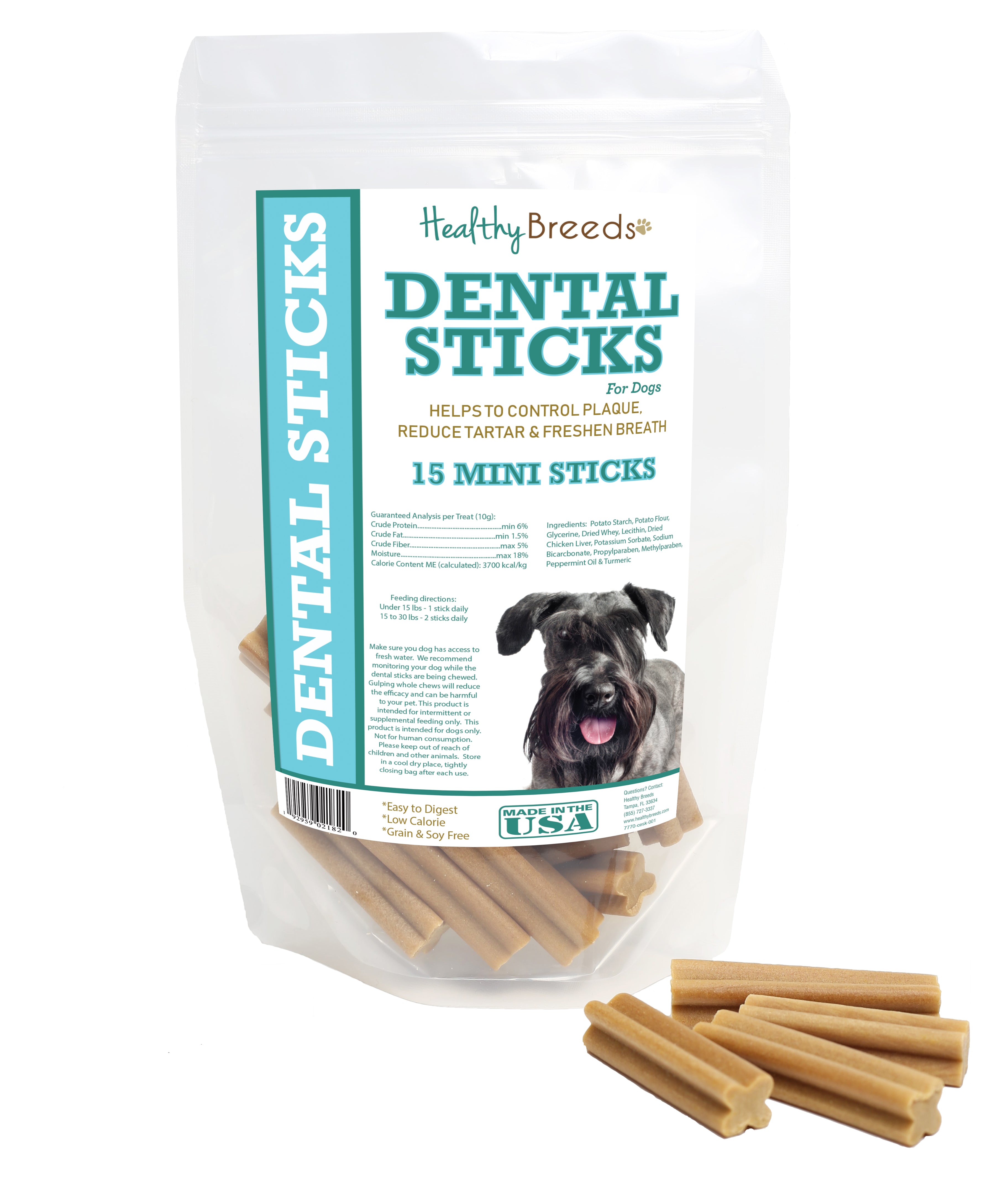 Cesky Terrier Dental Sticks Minis 15 Count