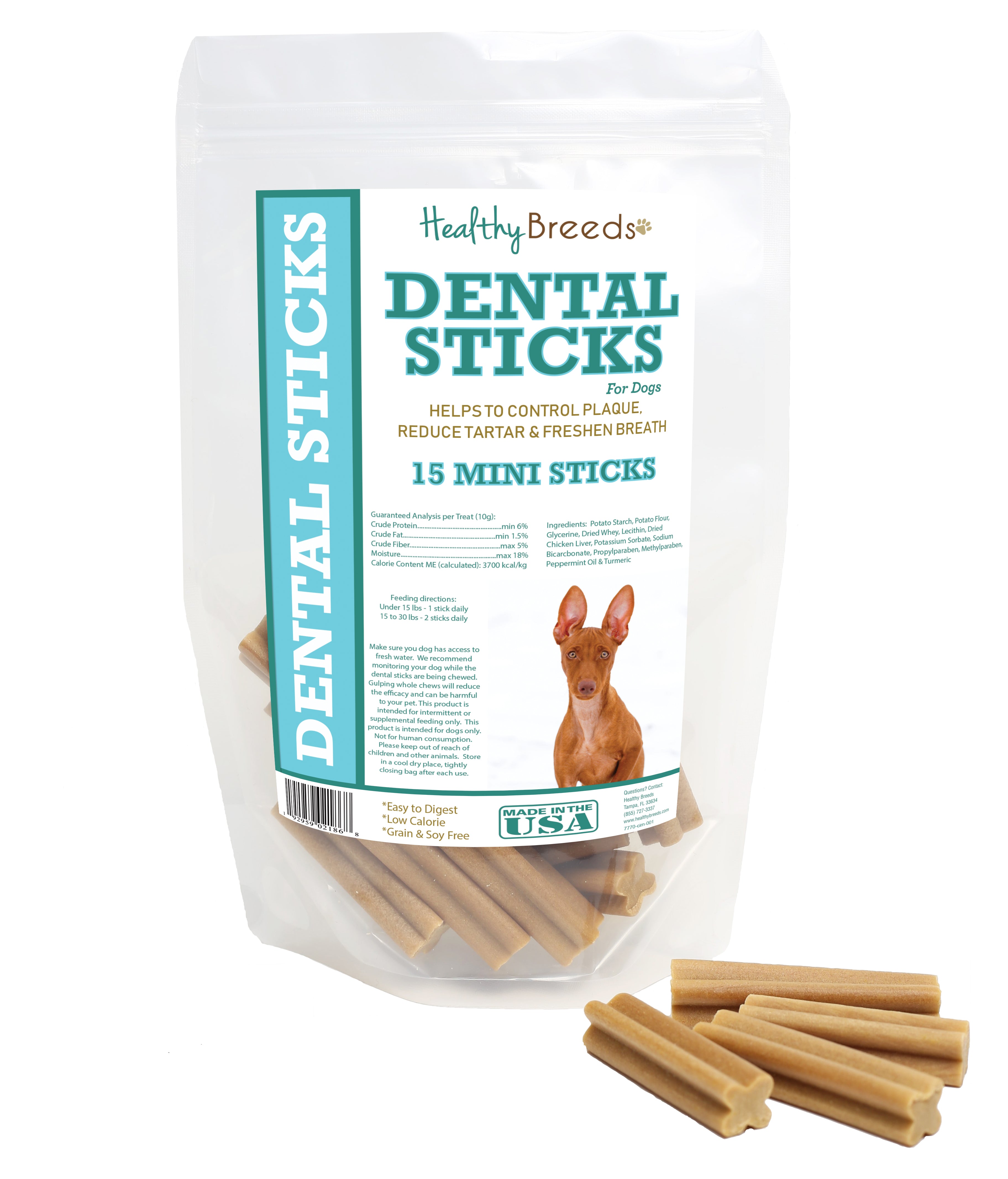 Cirnechi dell'Etna Dental Sticks Minis 15 Count