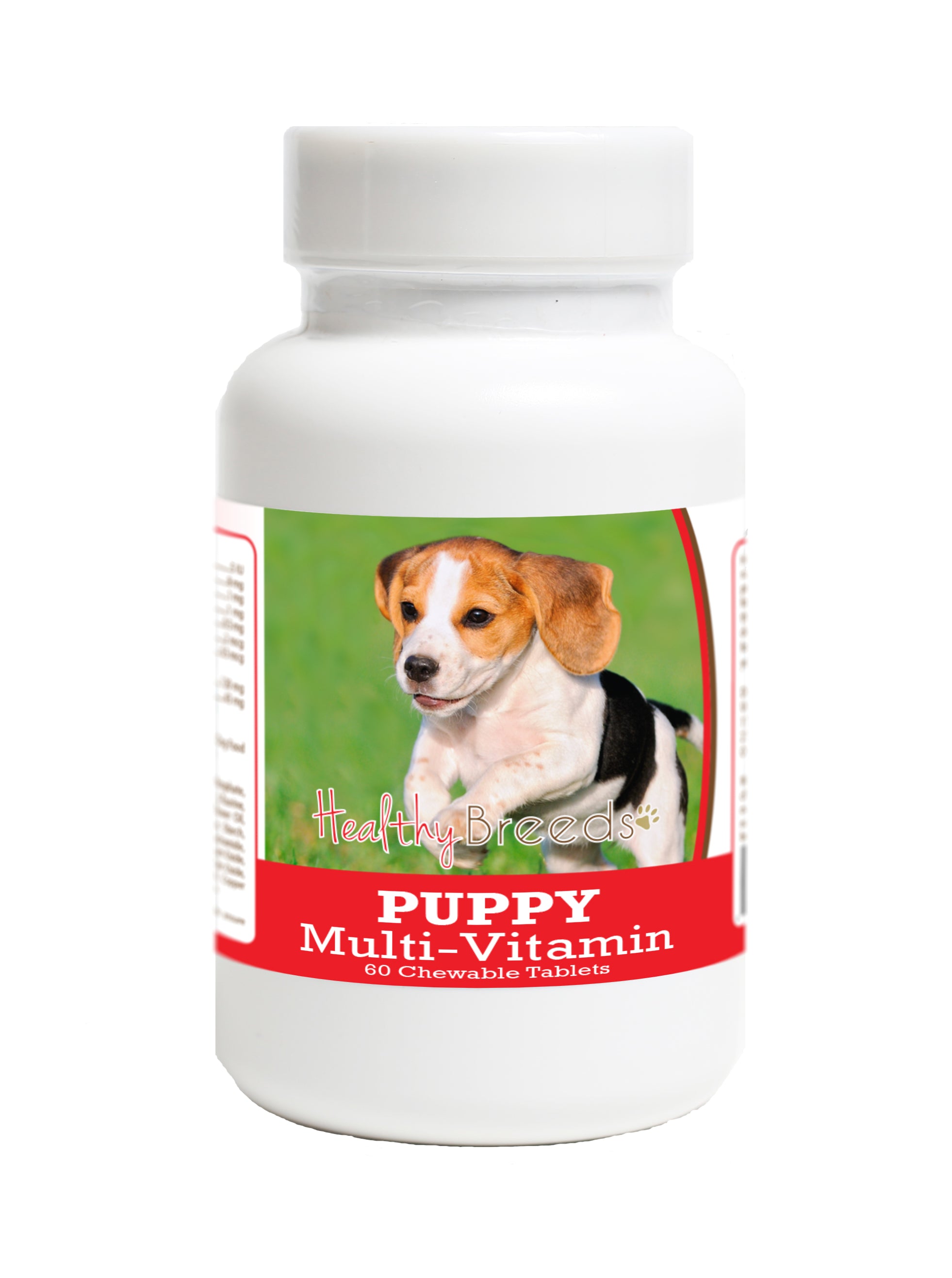Beagle Puppy Dog Multivitamin Tablet 60 Count