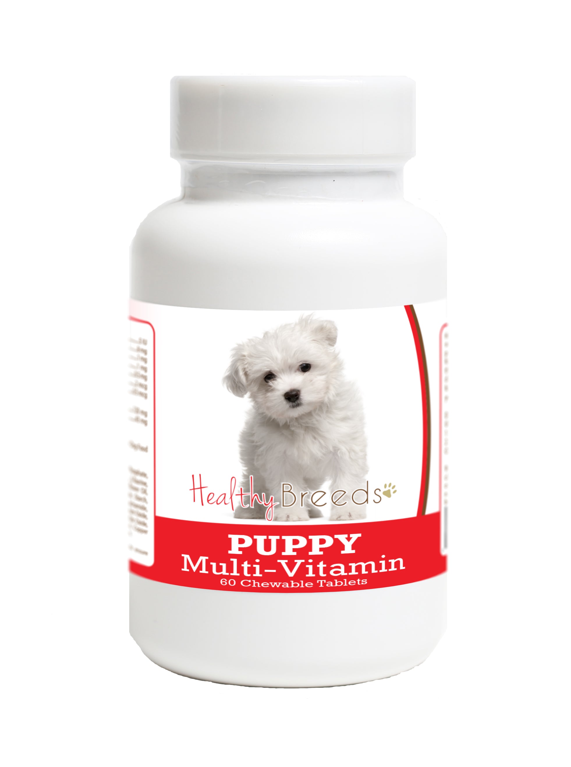 Maltese Puppy Dog Multivitamin Tablet 60 Count