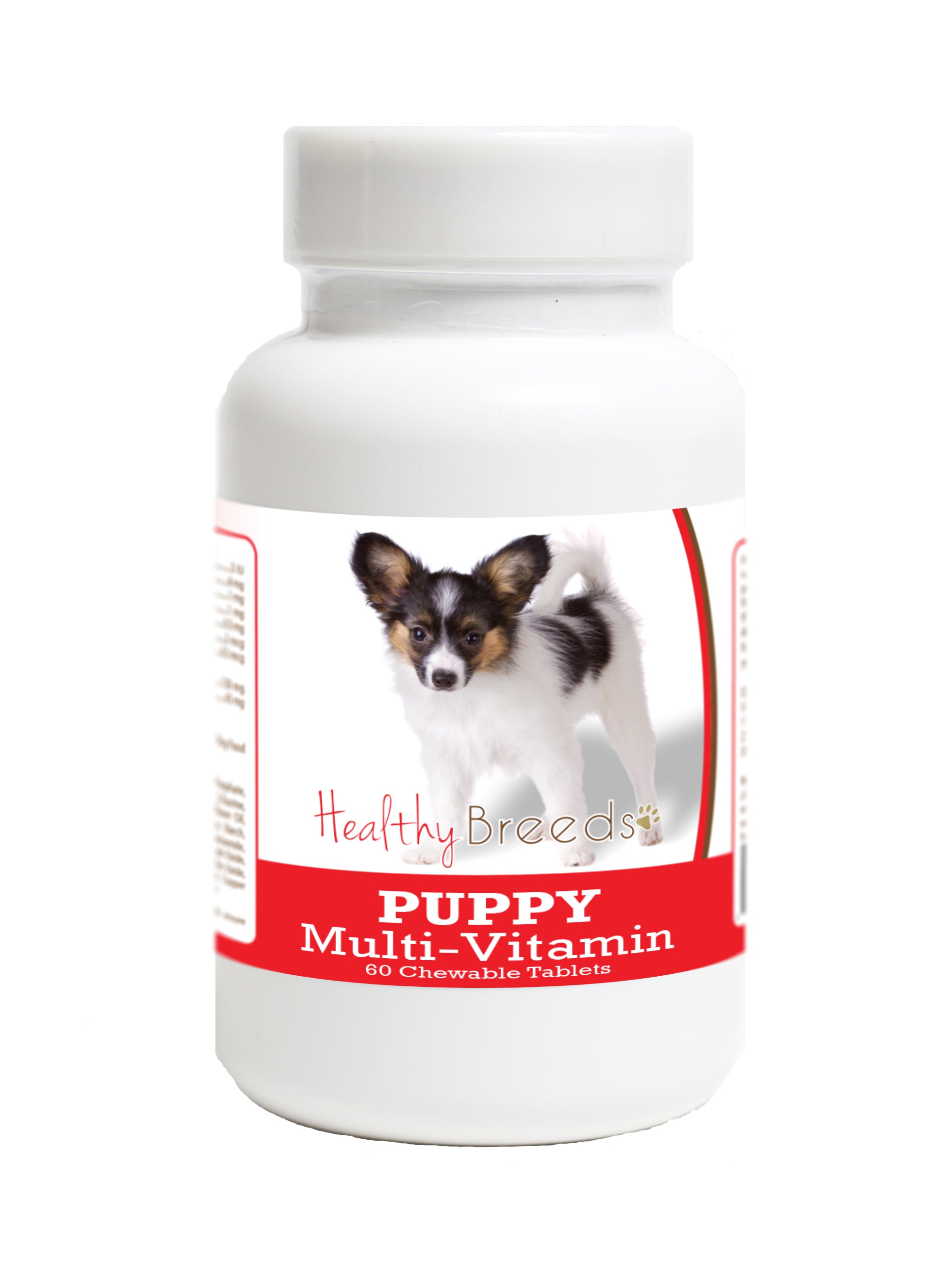 Papillon Puppy Dog Multivitamin Tablet 60 Count