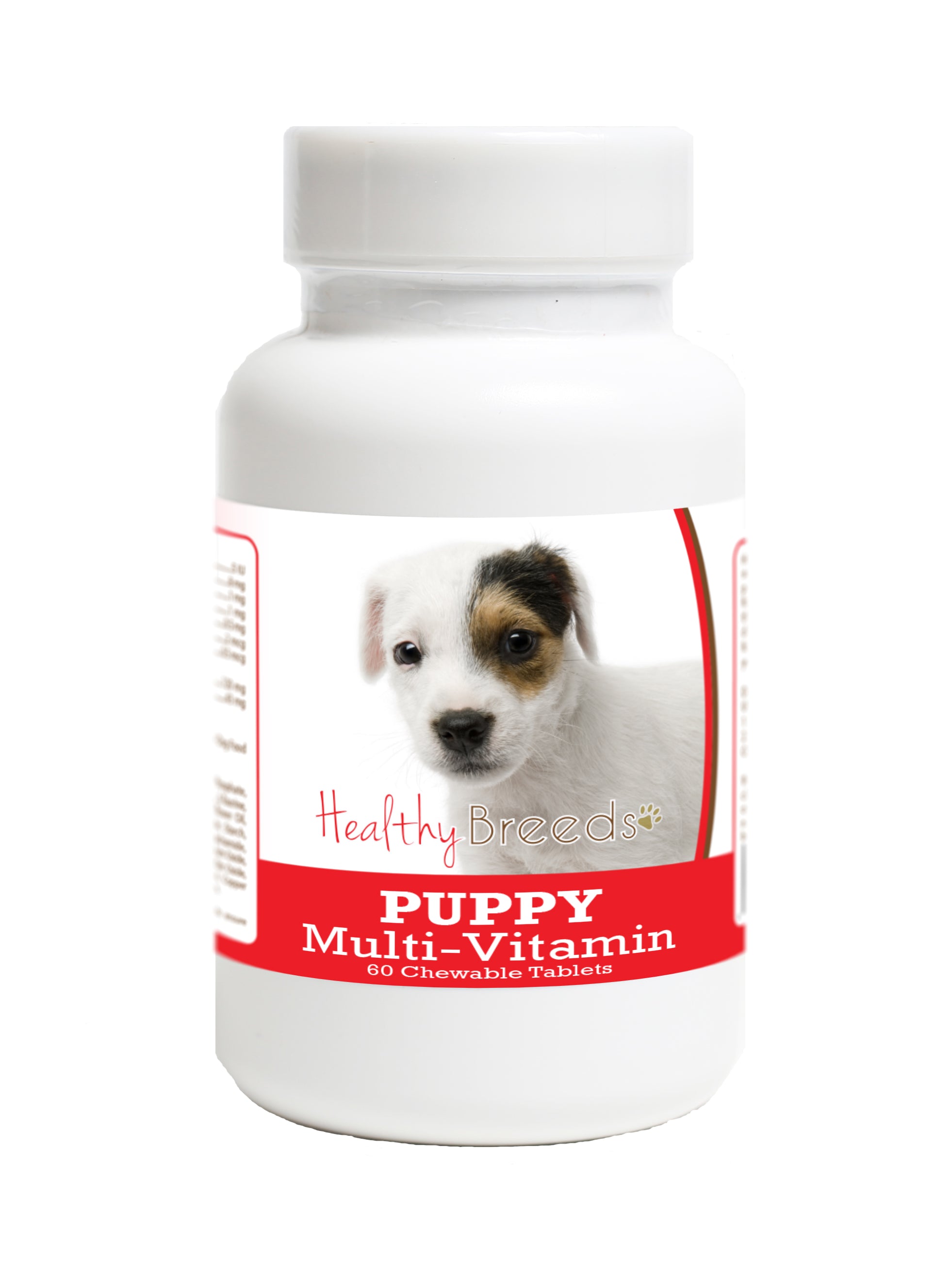 Parson Russell Terrier Puppy Dog Multivitamin Tablet 60 Count