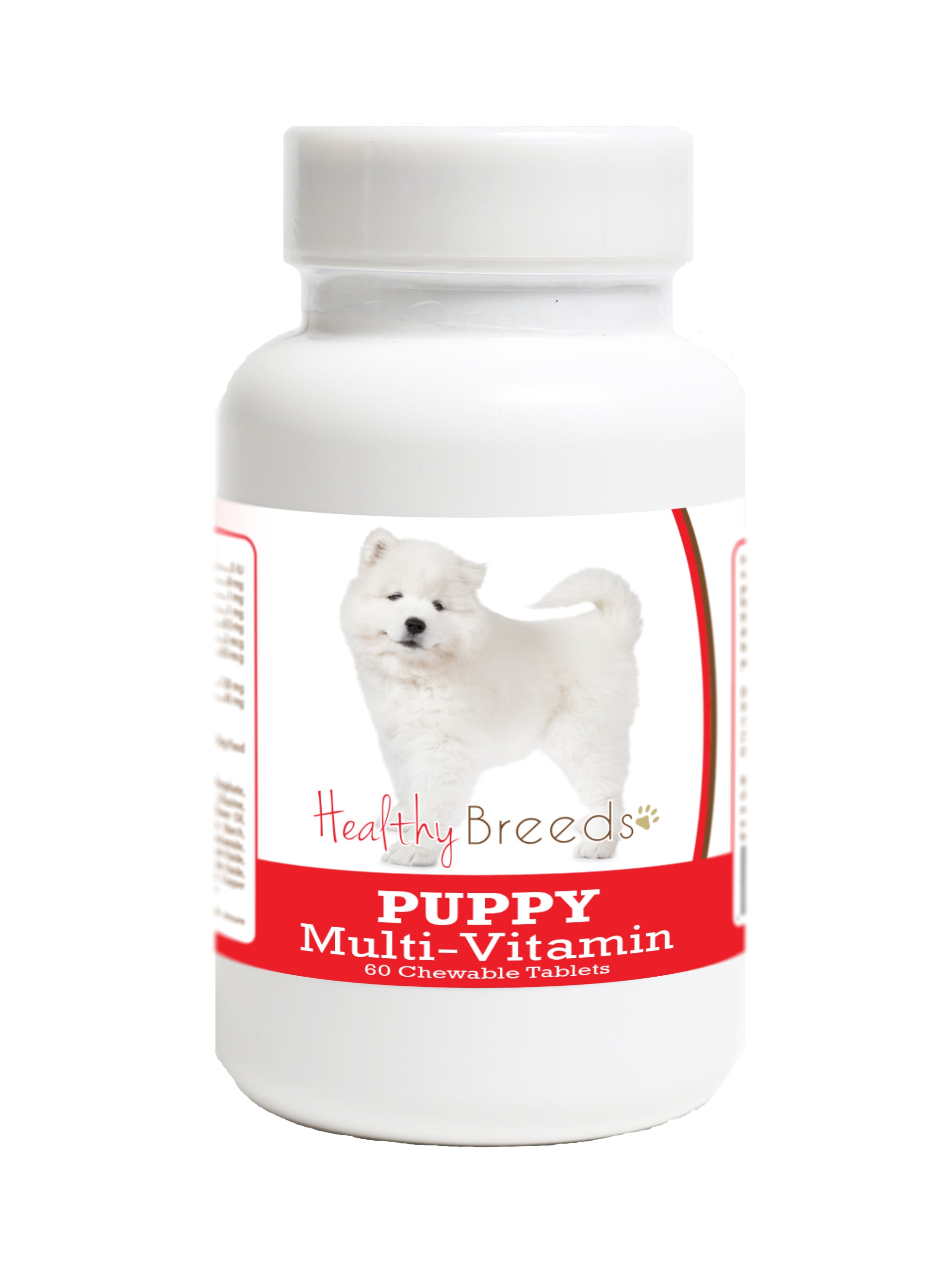 Samoyed Puppy Dog Multivitamin Tablet 60 Count