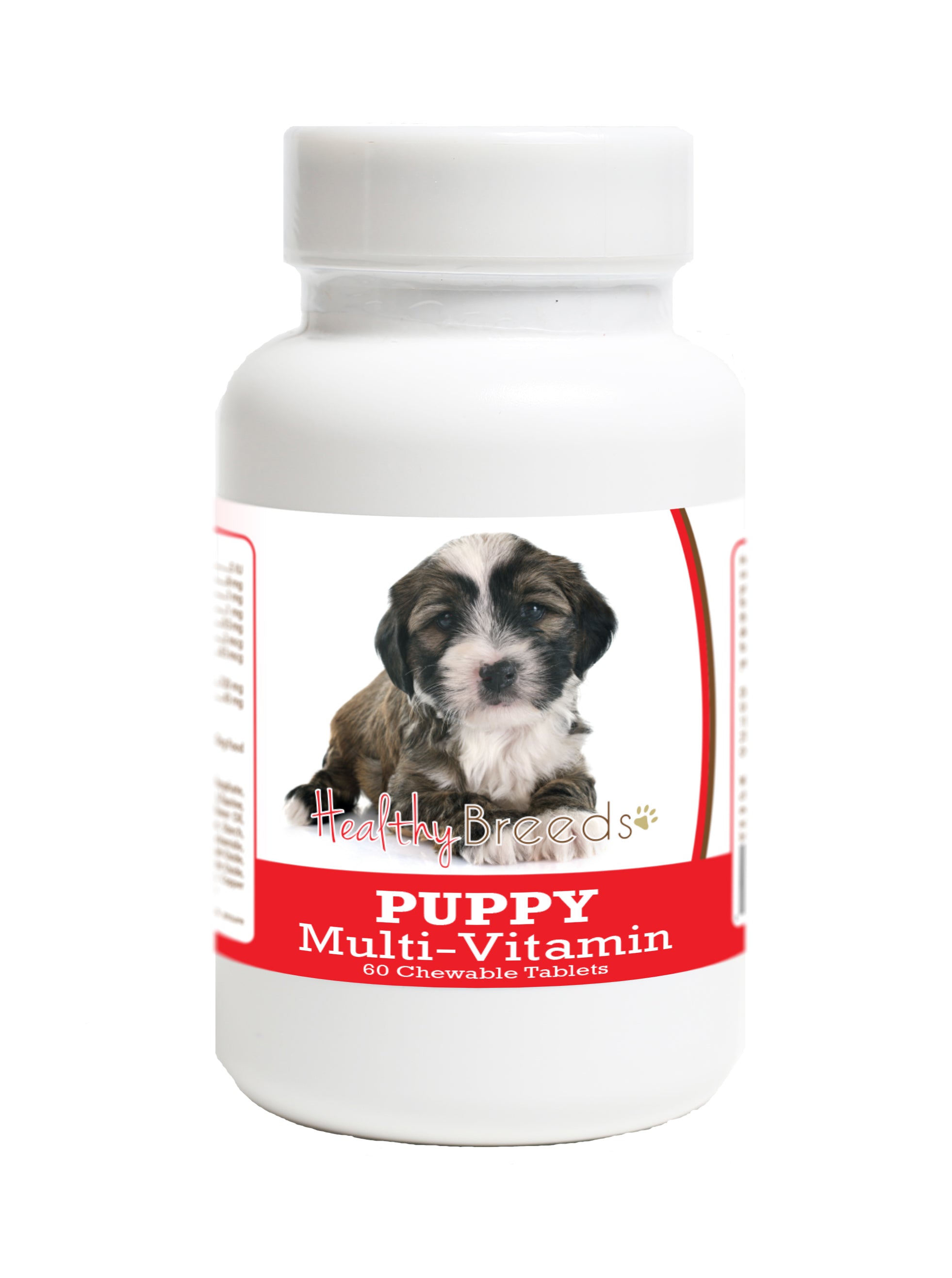 Tibetan Terrier Puppy Dog Multivitamin Tablet 60 Count