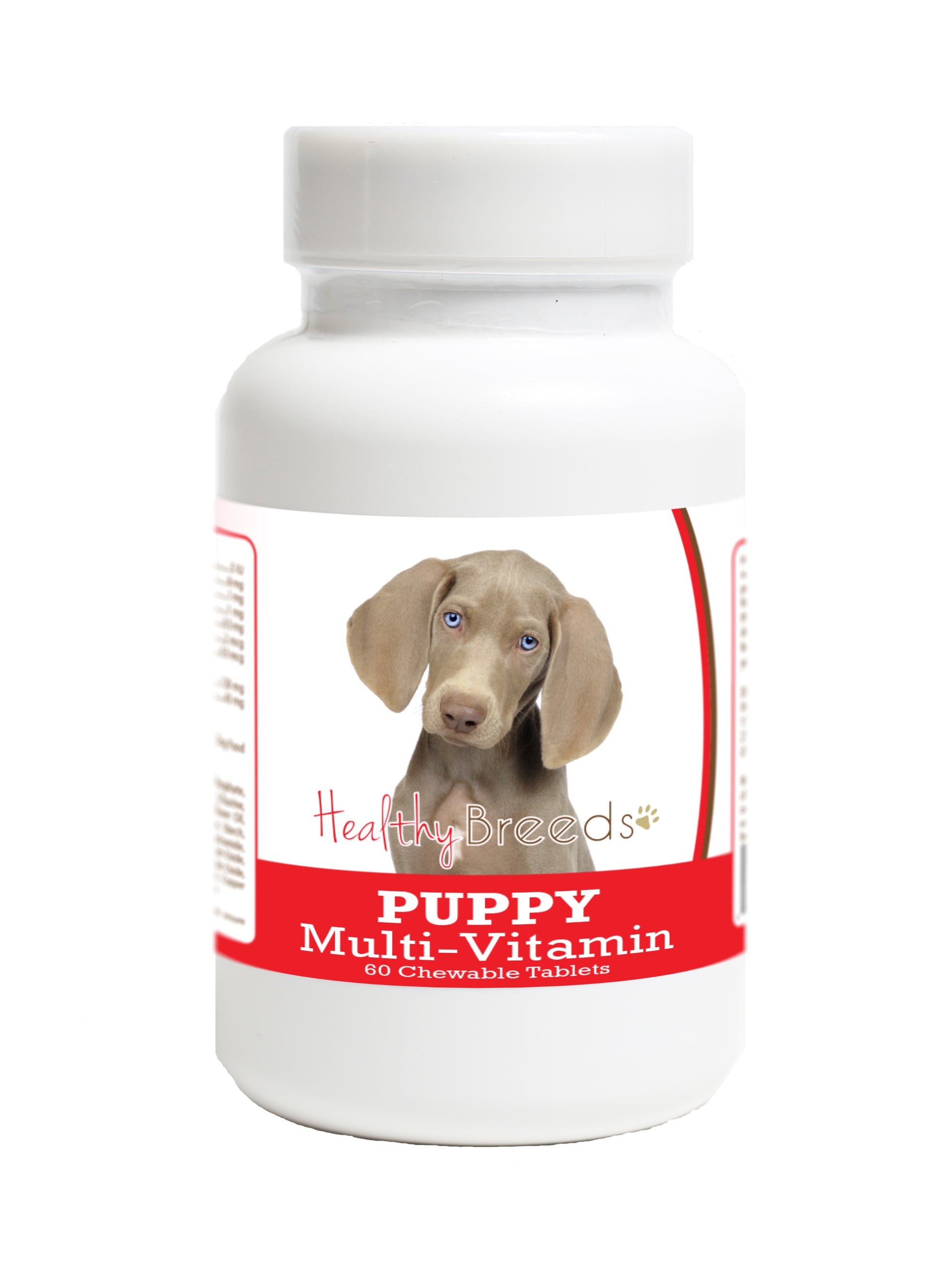 Weimaraner Puppy Dog Multivitamin Tablet 60 Count