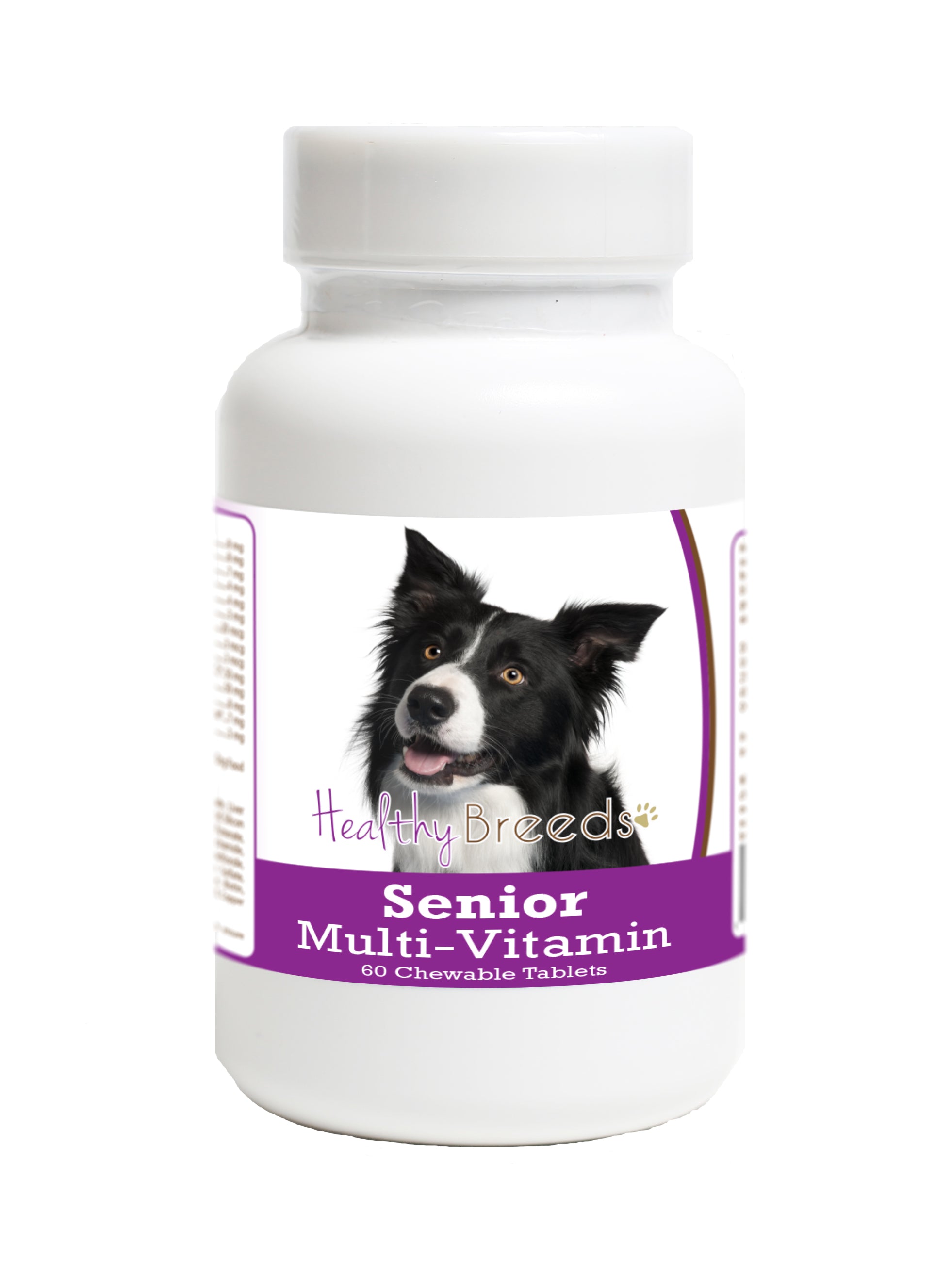 Border Collie Senior Dog Multivitamin Tablets 60 Count