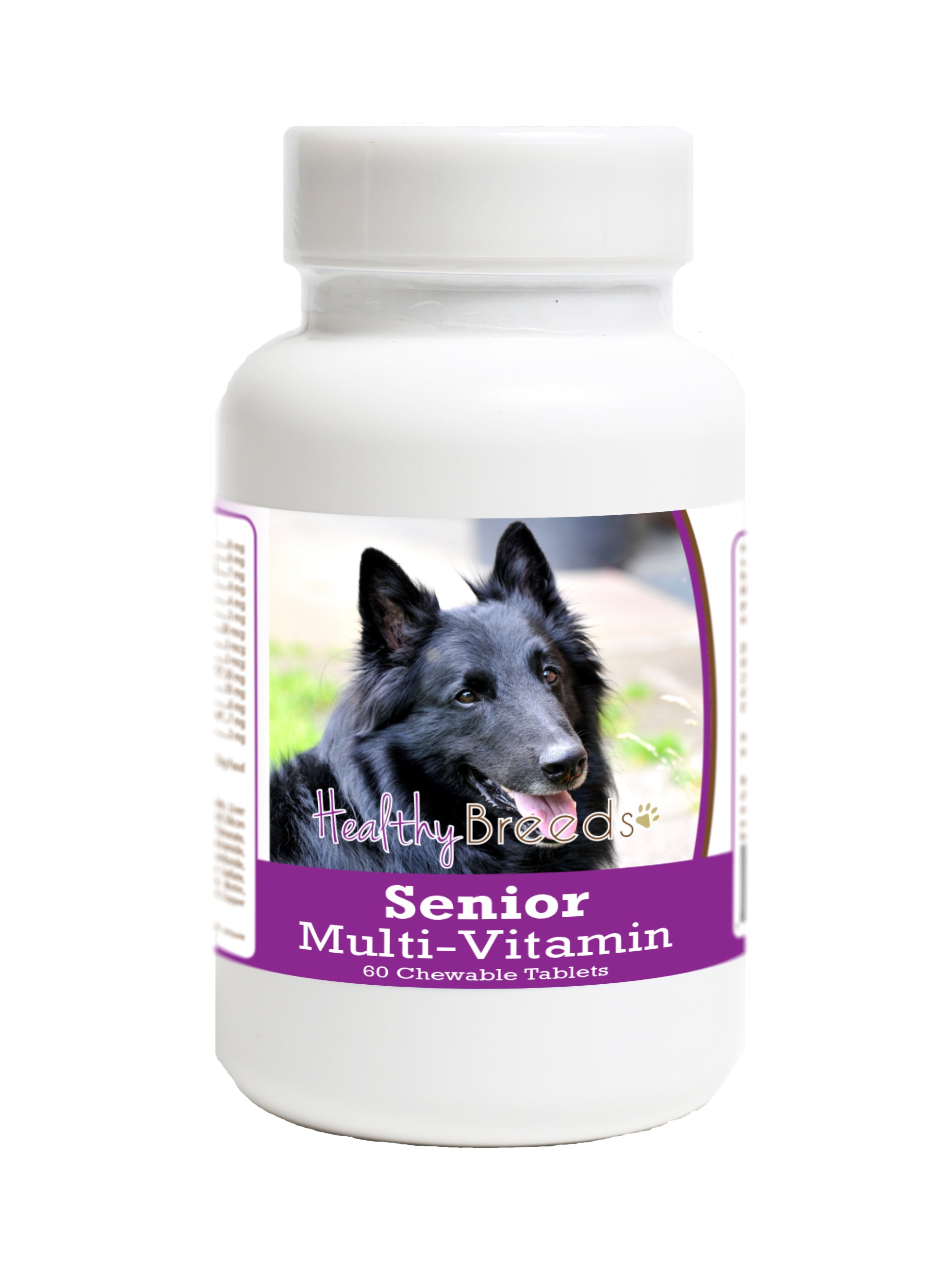 Belgian Sheepdog Senior Dog Multivitamin Tablets 60 Count