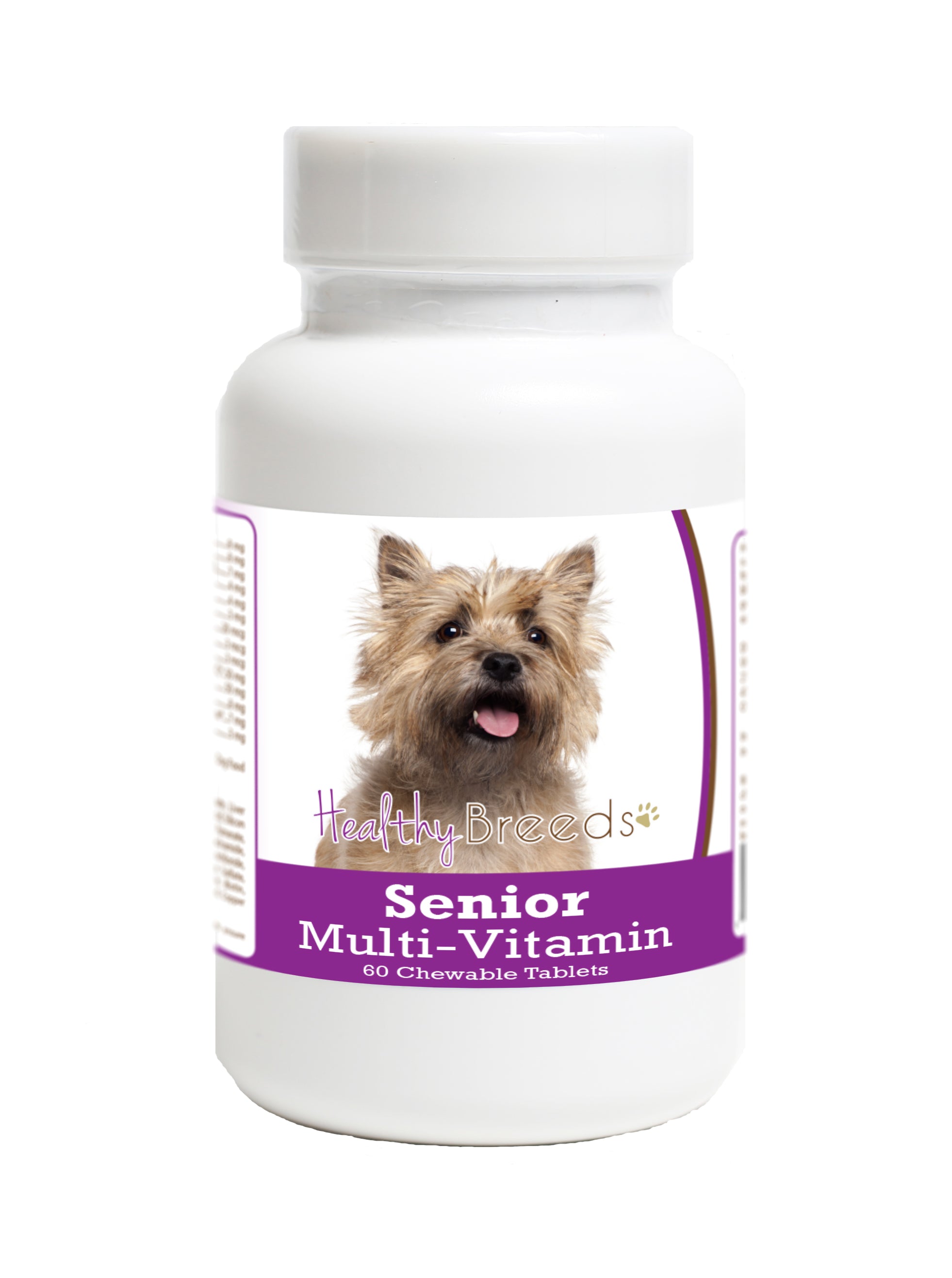 Cairn Terrier Senior Dog Multivitamin Tablets 60 Count