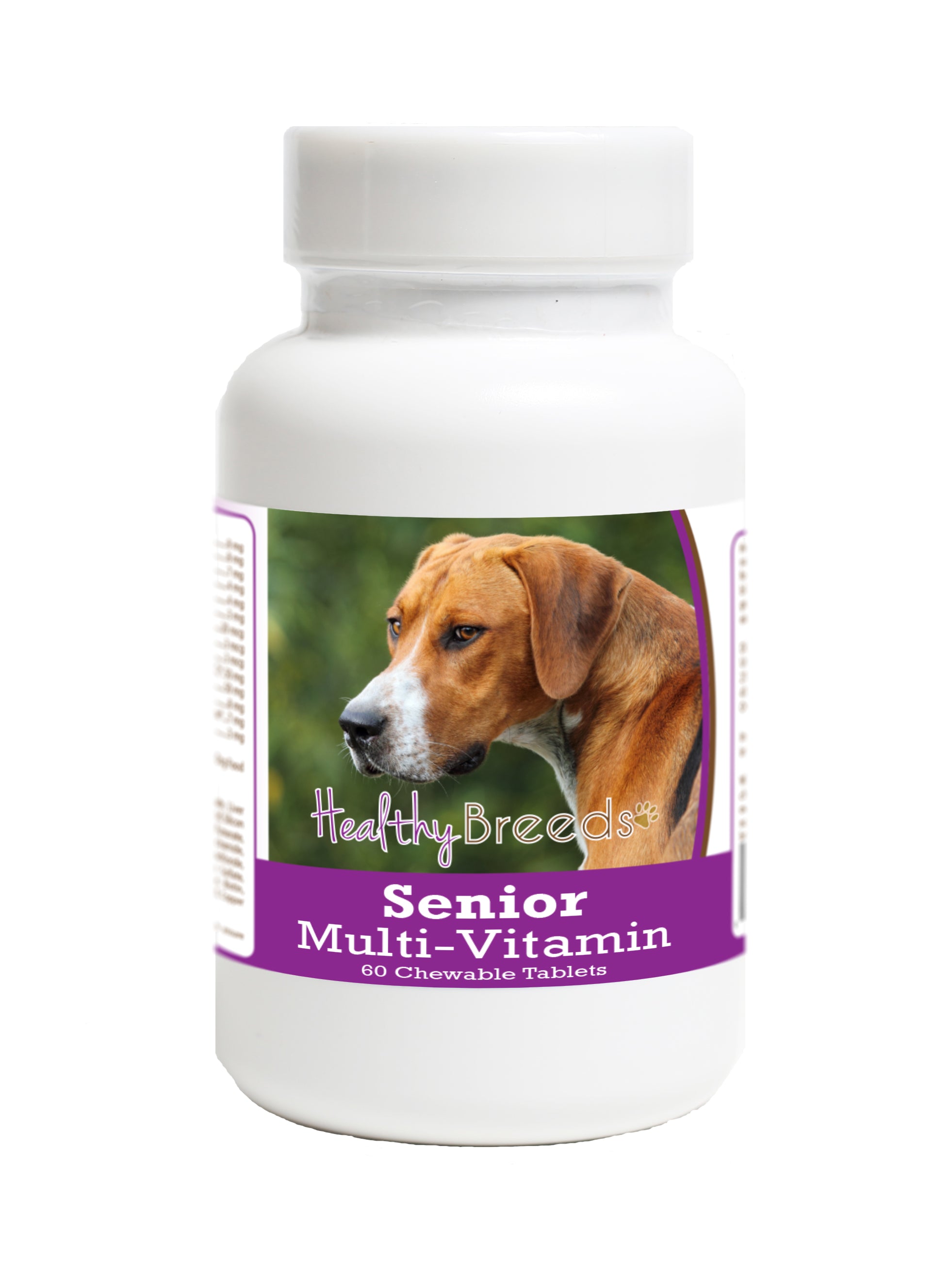 English Foxhound Senior Dog Multivitamin Tablets 60 Count