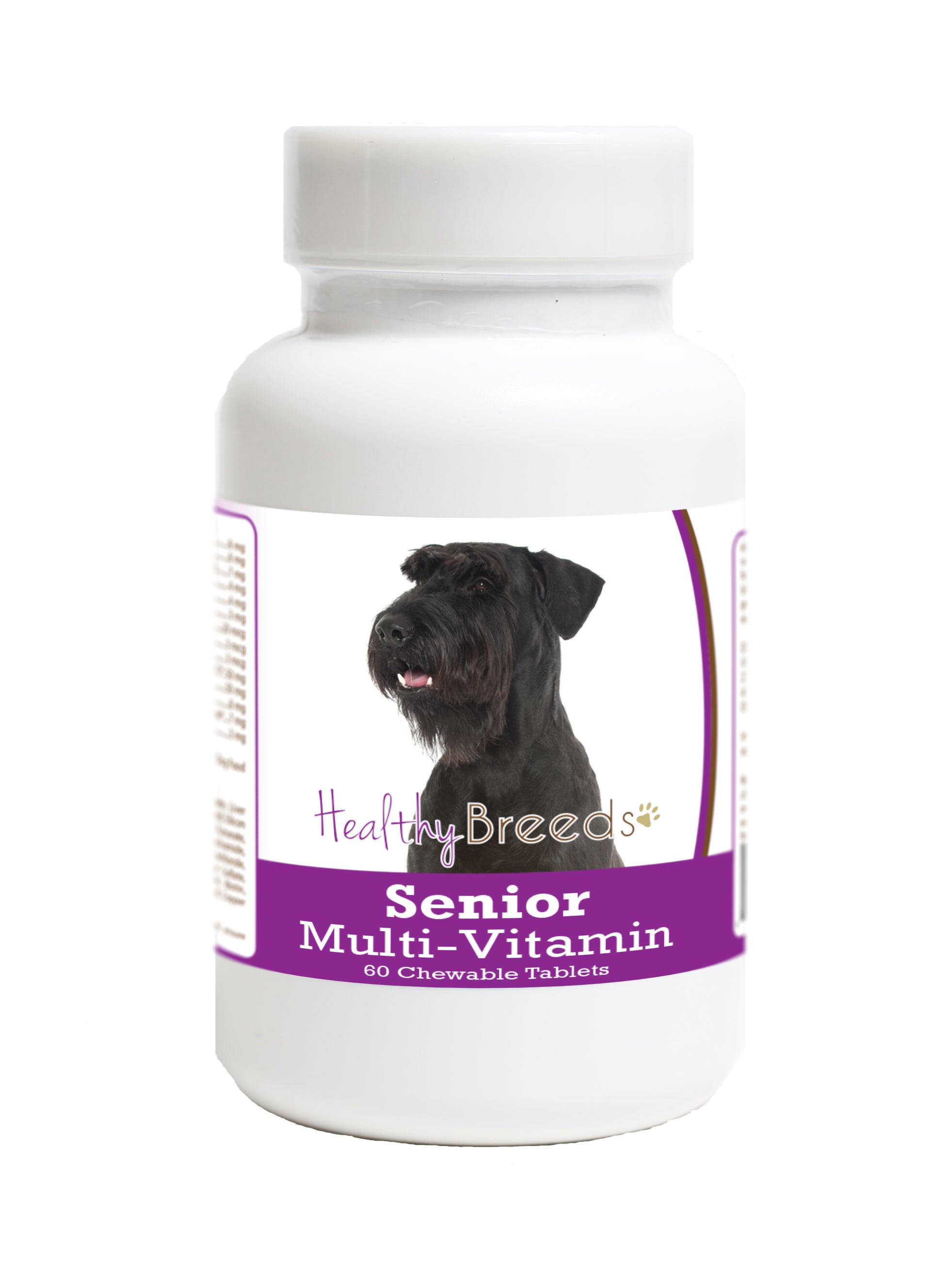 Giant Schnauzer Senior Dog Multivitamin Tablets 60 Count
