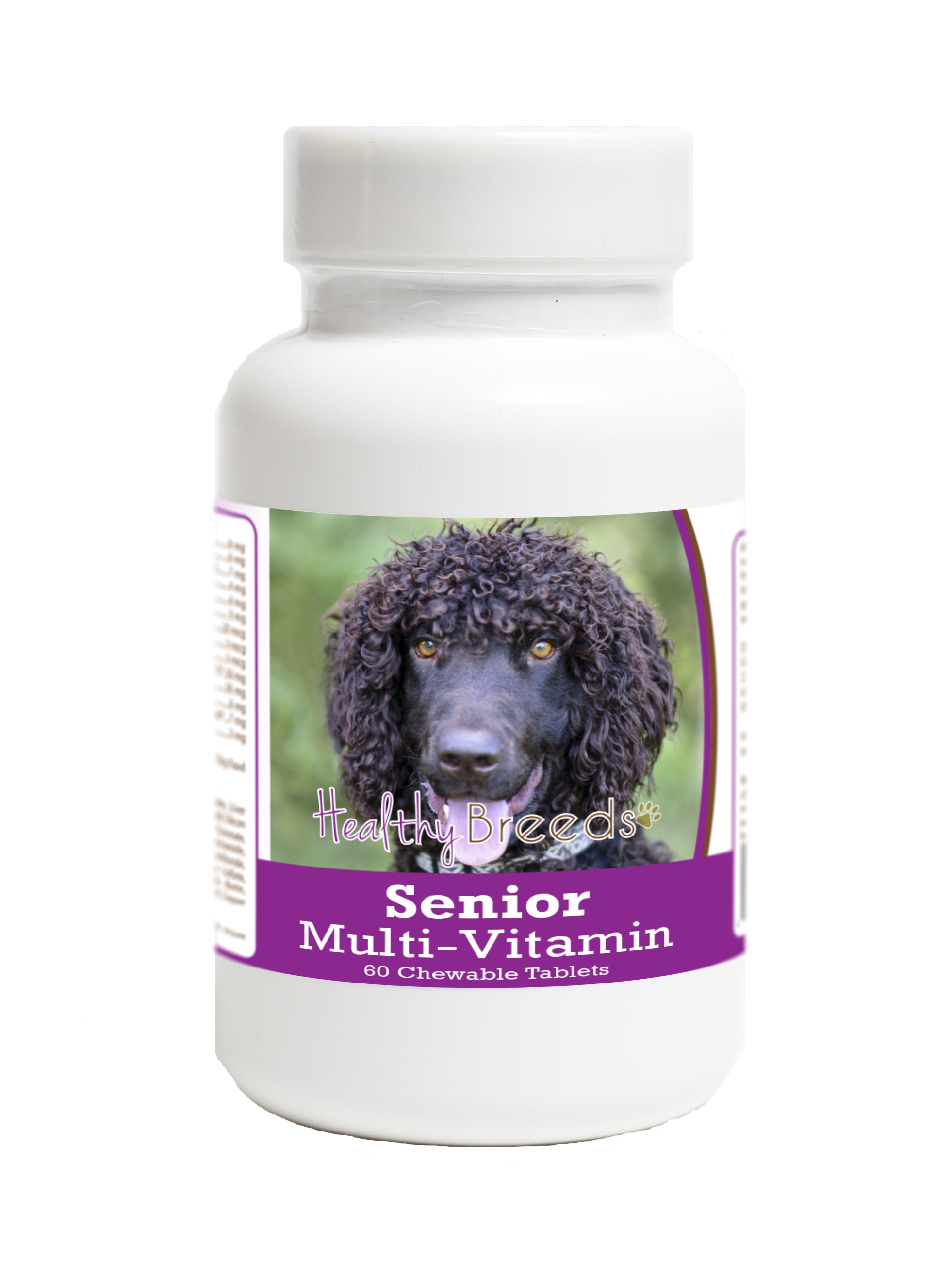 Irish Water Spaniel Senior Dog Multivitamin Tablets 60 Count