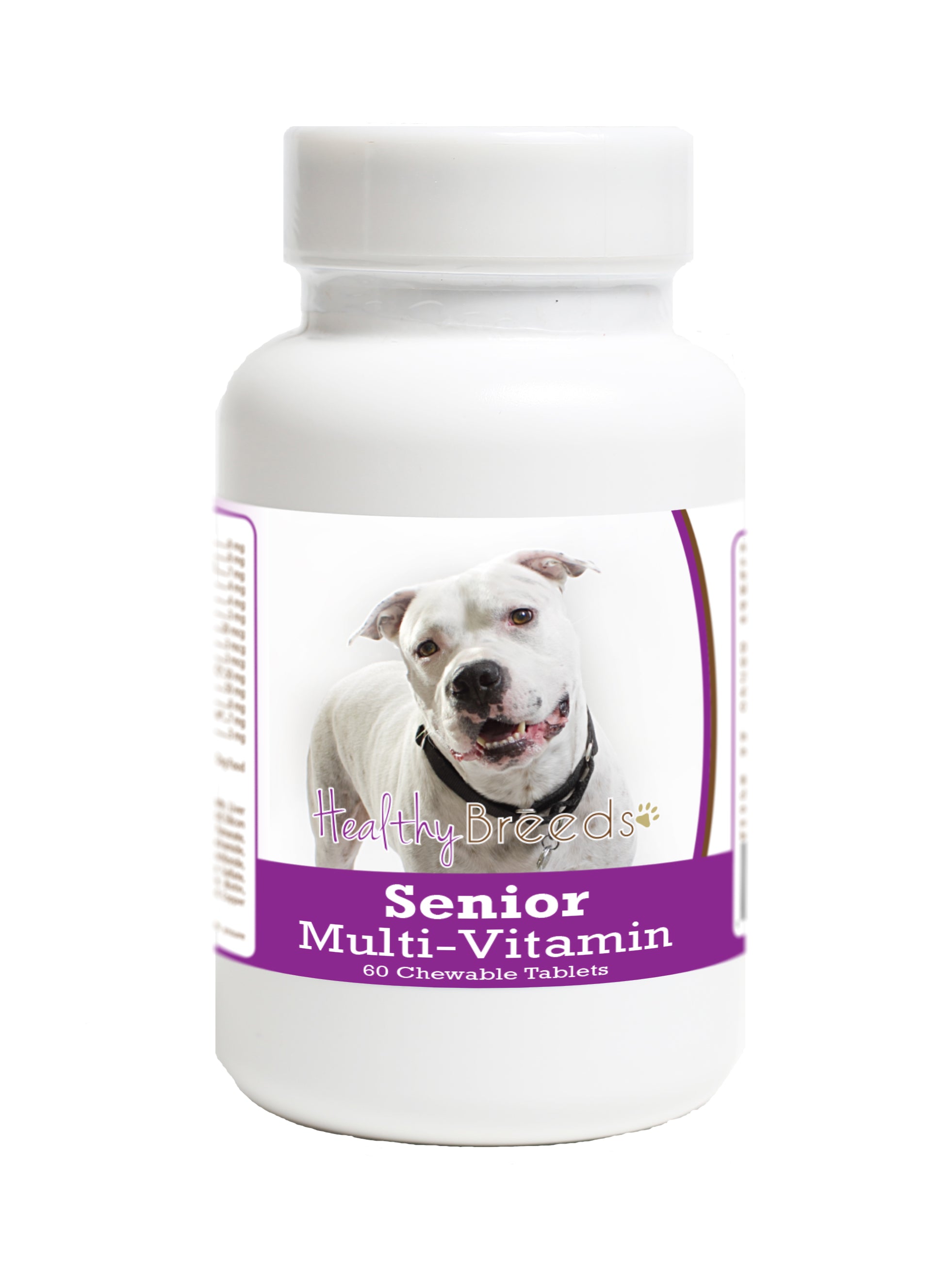 Pit Bull Senior Dog Multivitamin Tablets 60 Count