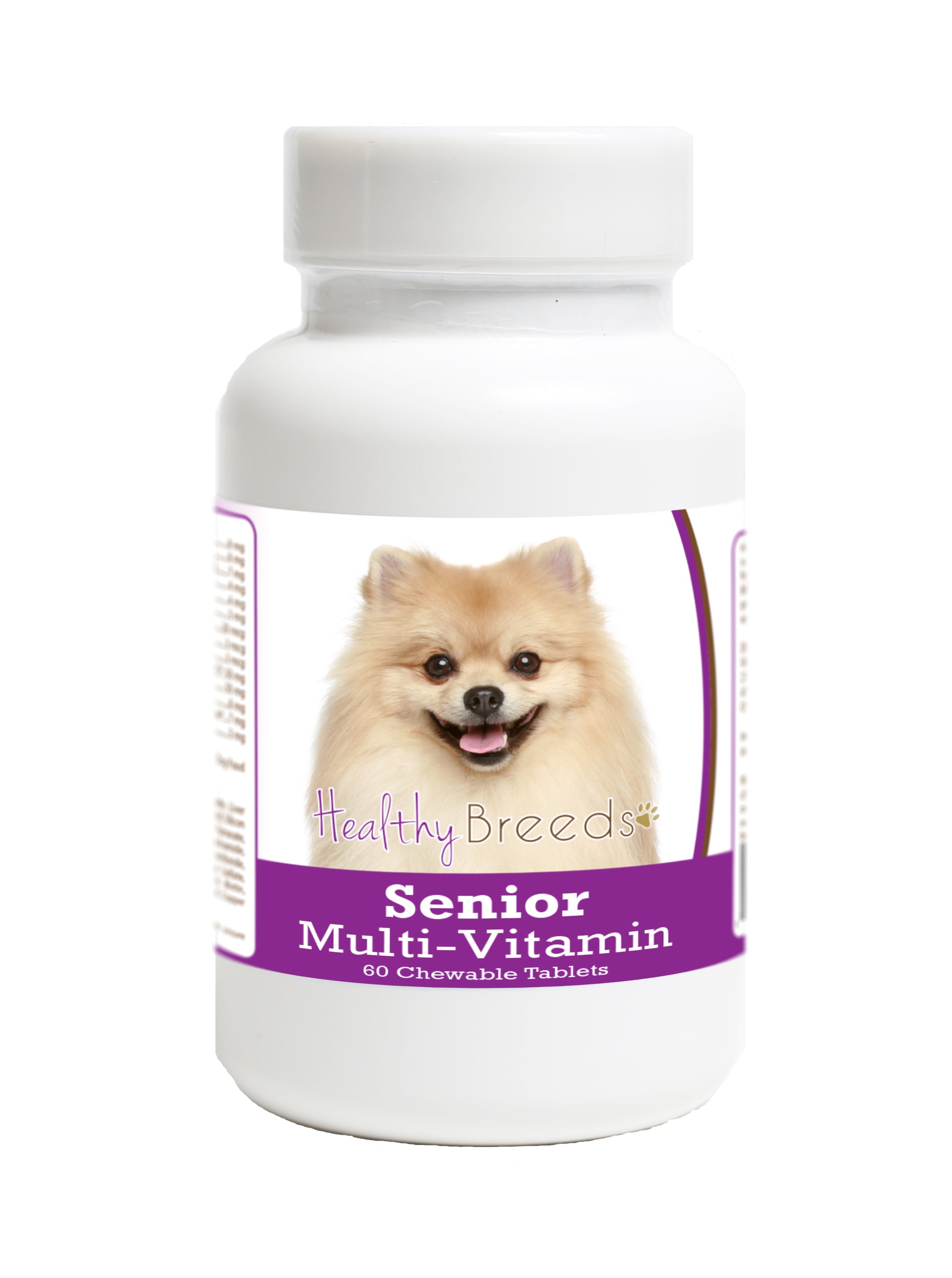 Pomeranian Senior Dog Multivitamin Tablets 60 Count