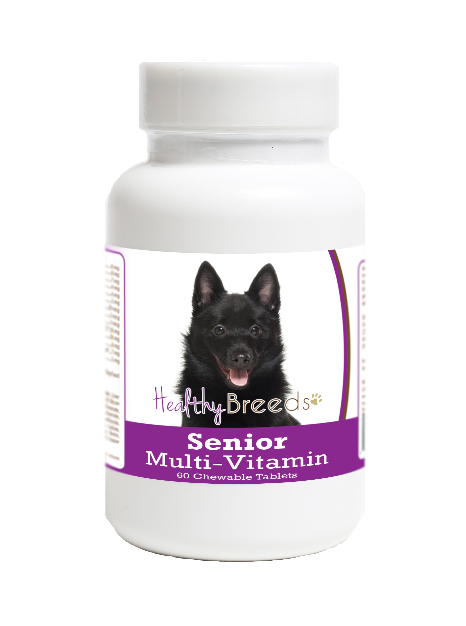 Schipperke Senior Dog Multivitamin Tablets 60 Count