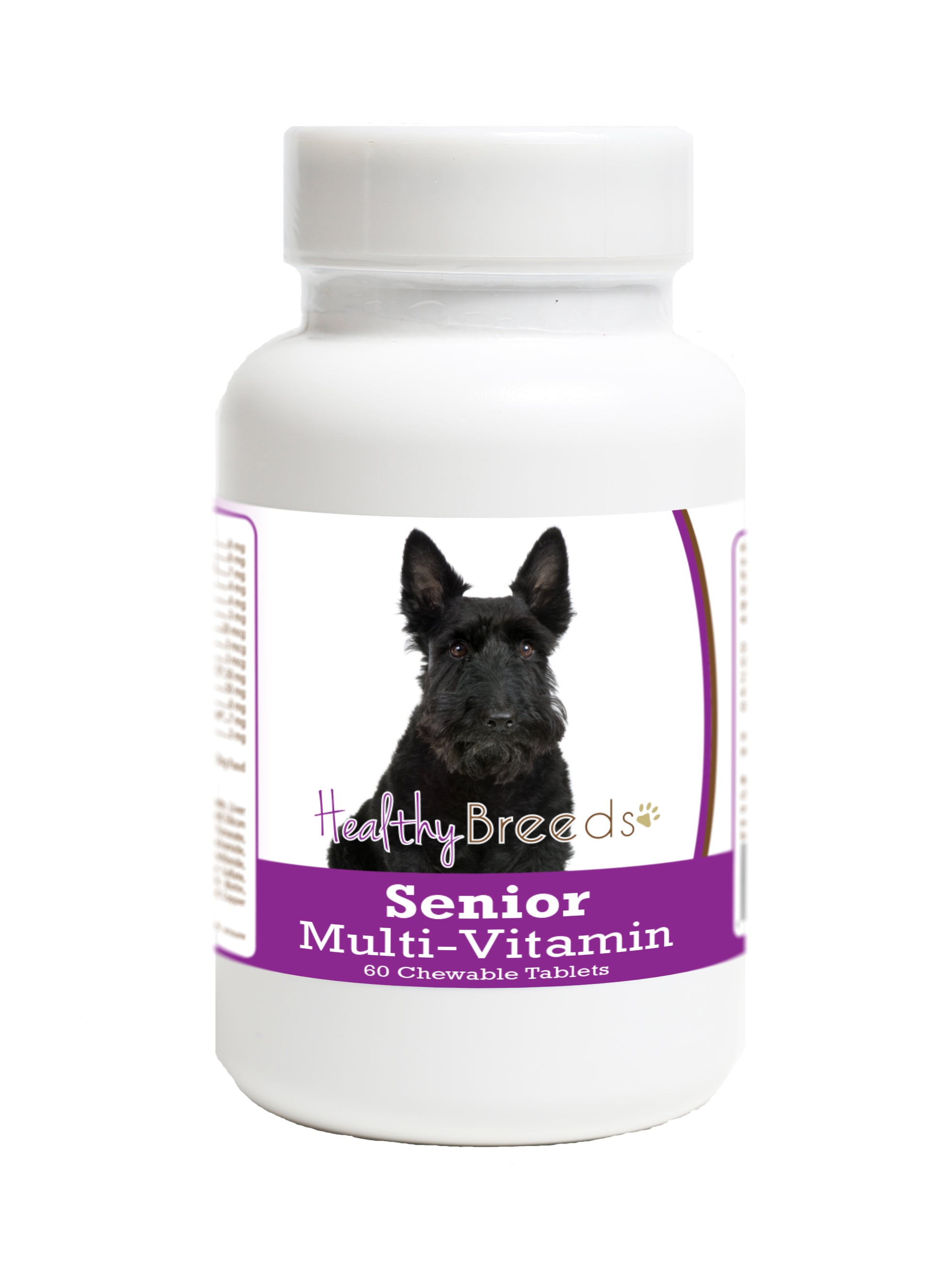 Scottish Terrier Senior Dog Multivitamin Tablets 60 Count