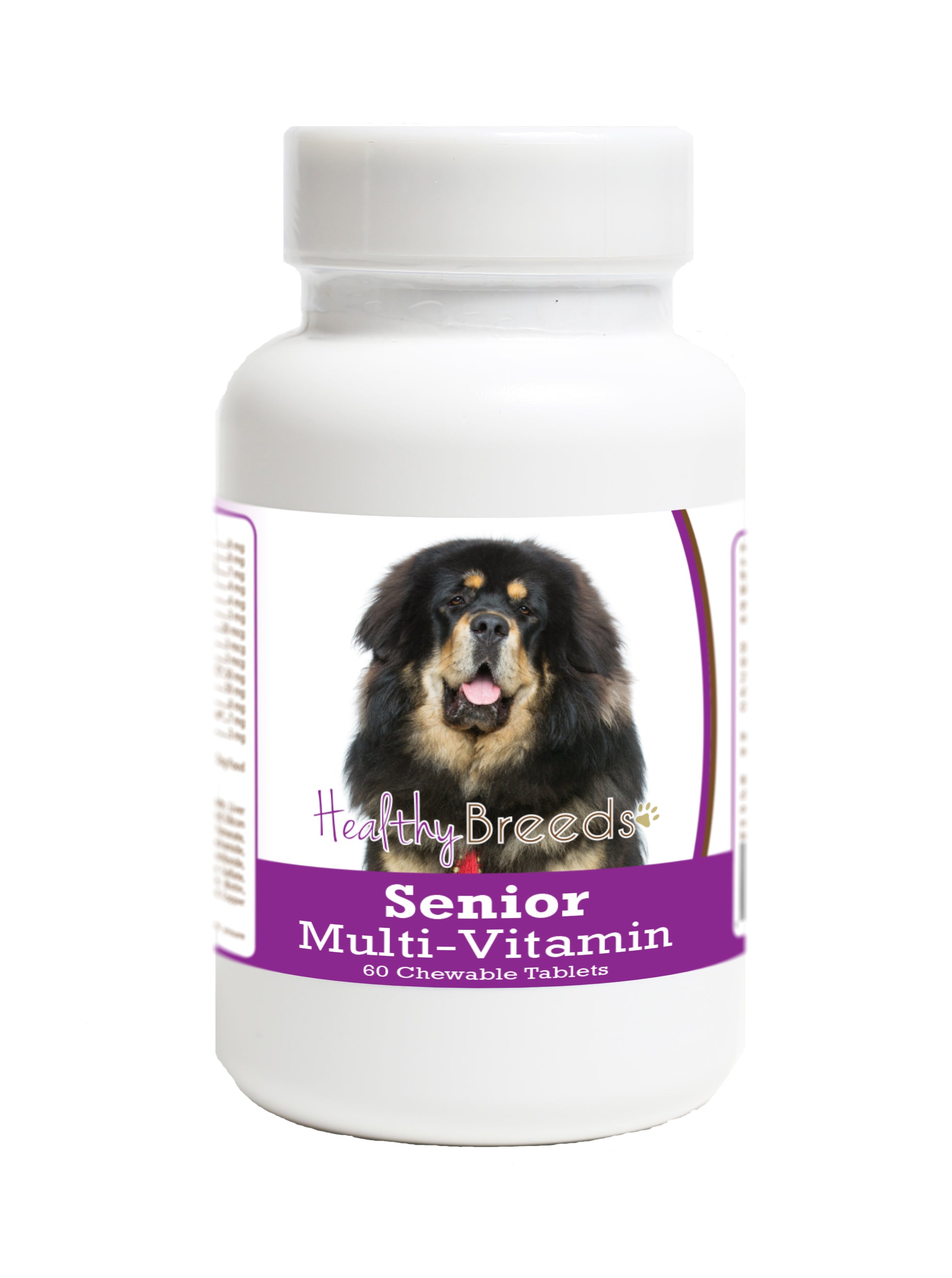 Tibetan Mastiff Senior Dog Multivitamin Tablets 60 Count