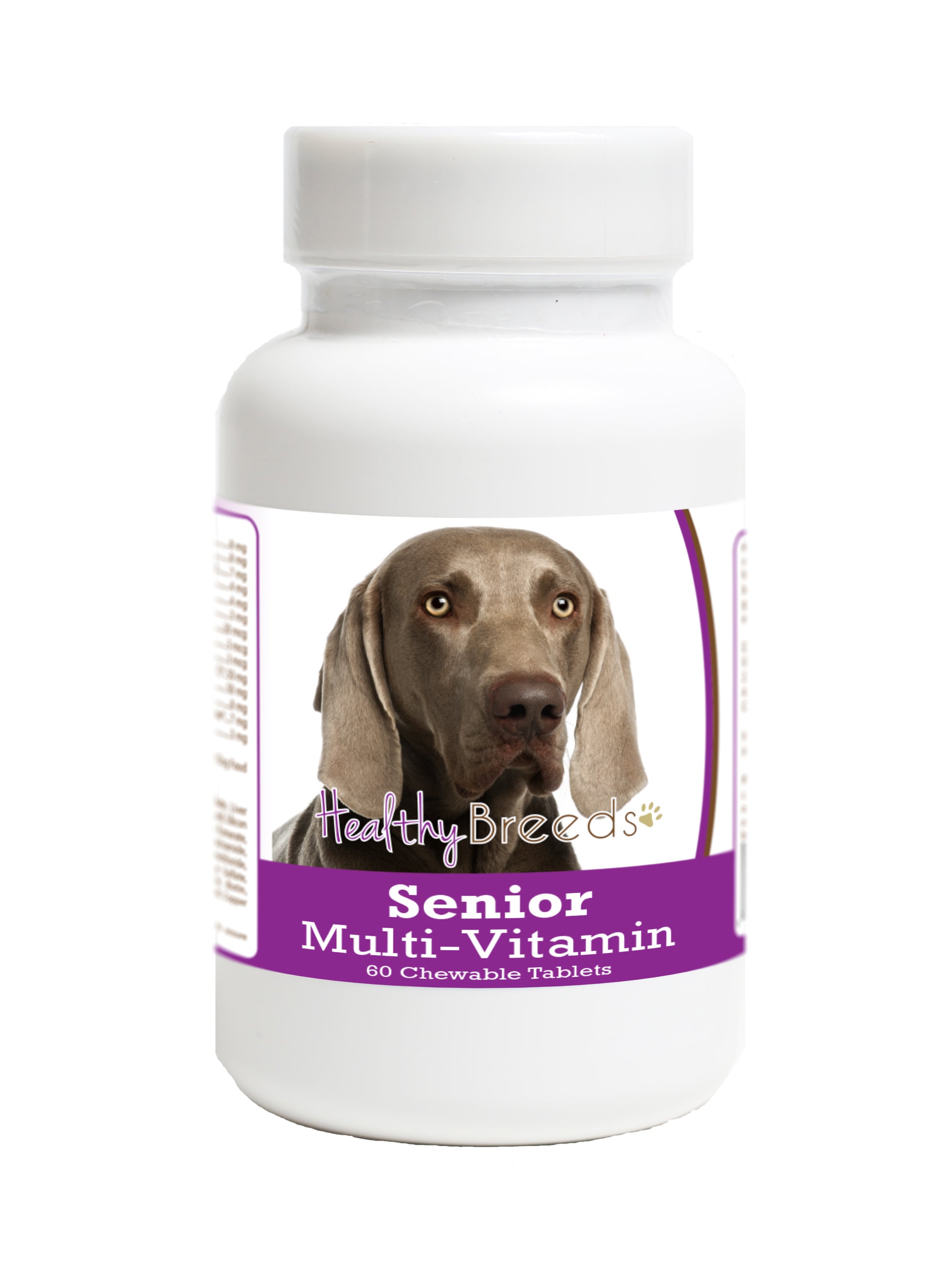 Weimaraner Senior Dog Multivitamin Tablets 60 Count