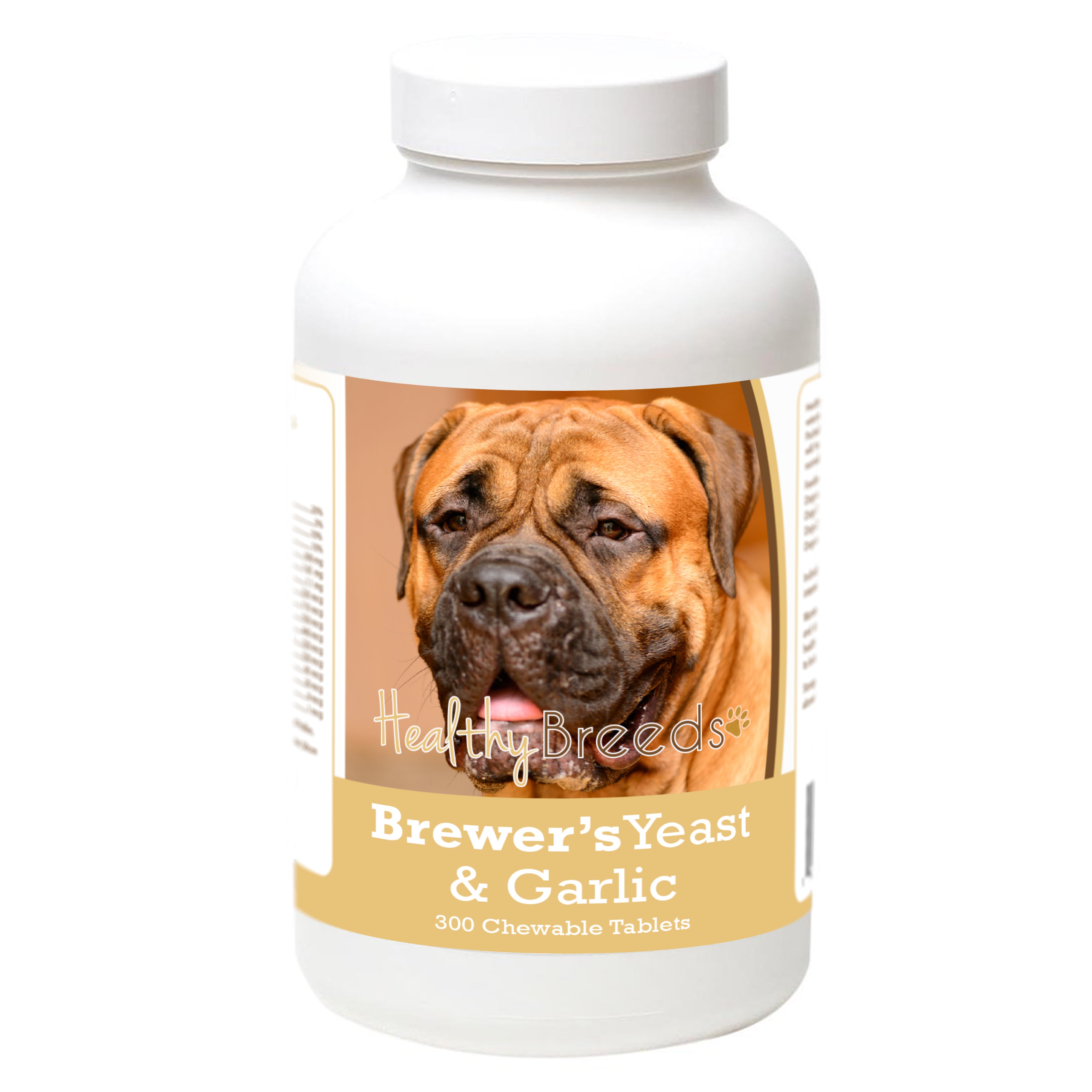 Bullmastiff Brewers Yeast Tablets 300 Count
