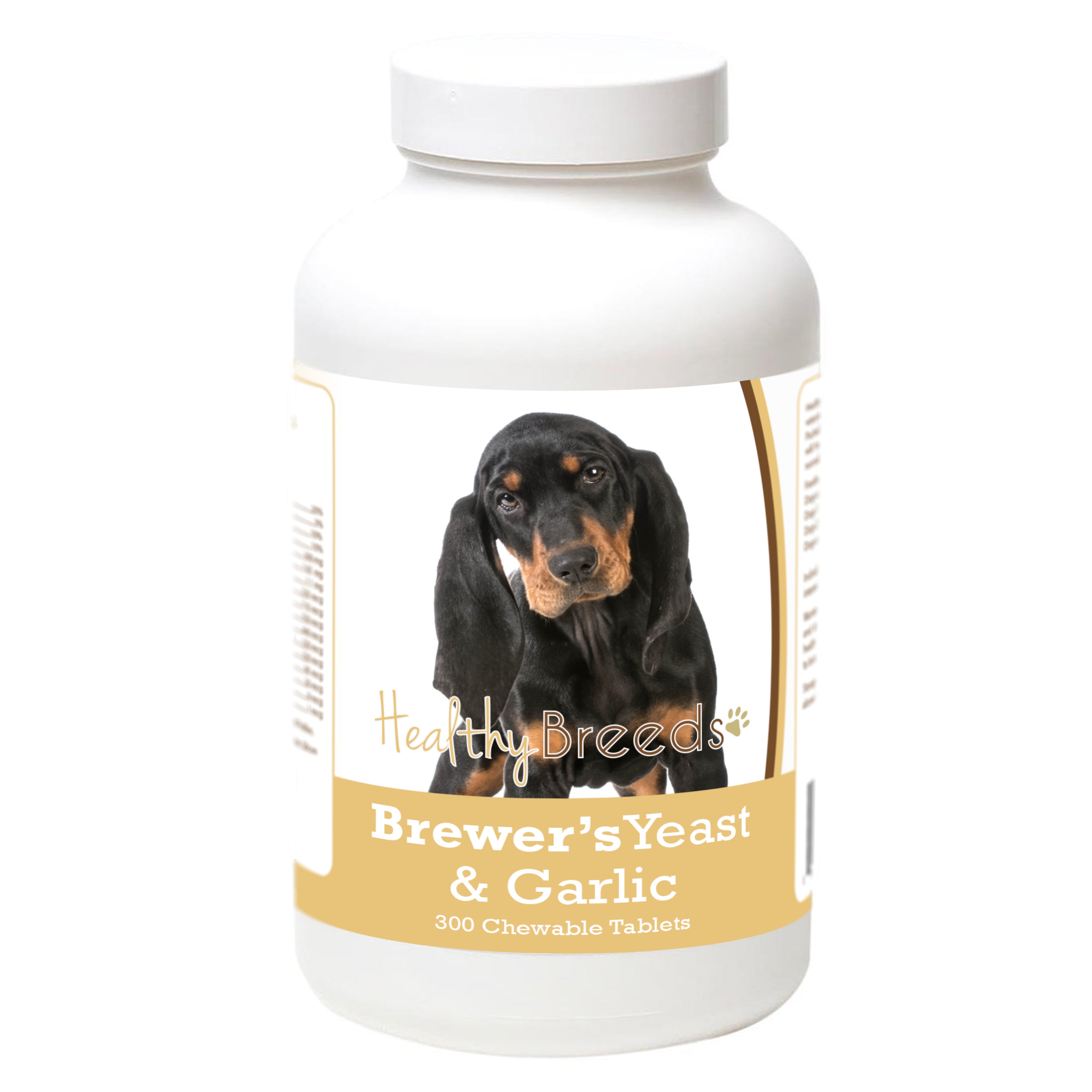 Black and Tan Coonhound Brewers Yeast Tablets 300 Count