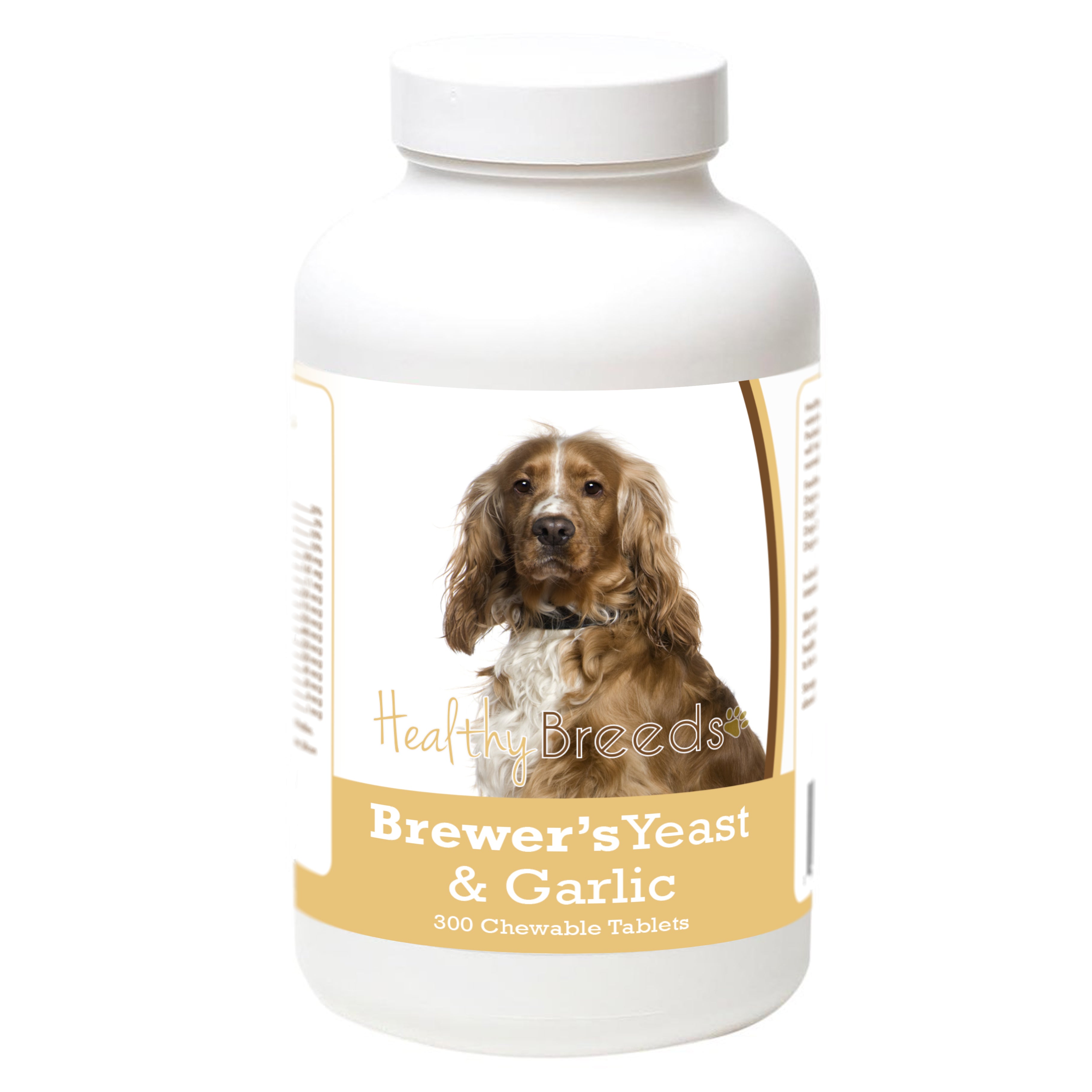 English Cocker Spaniel Brewers Yeast Tablets 300 Count