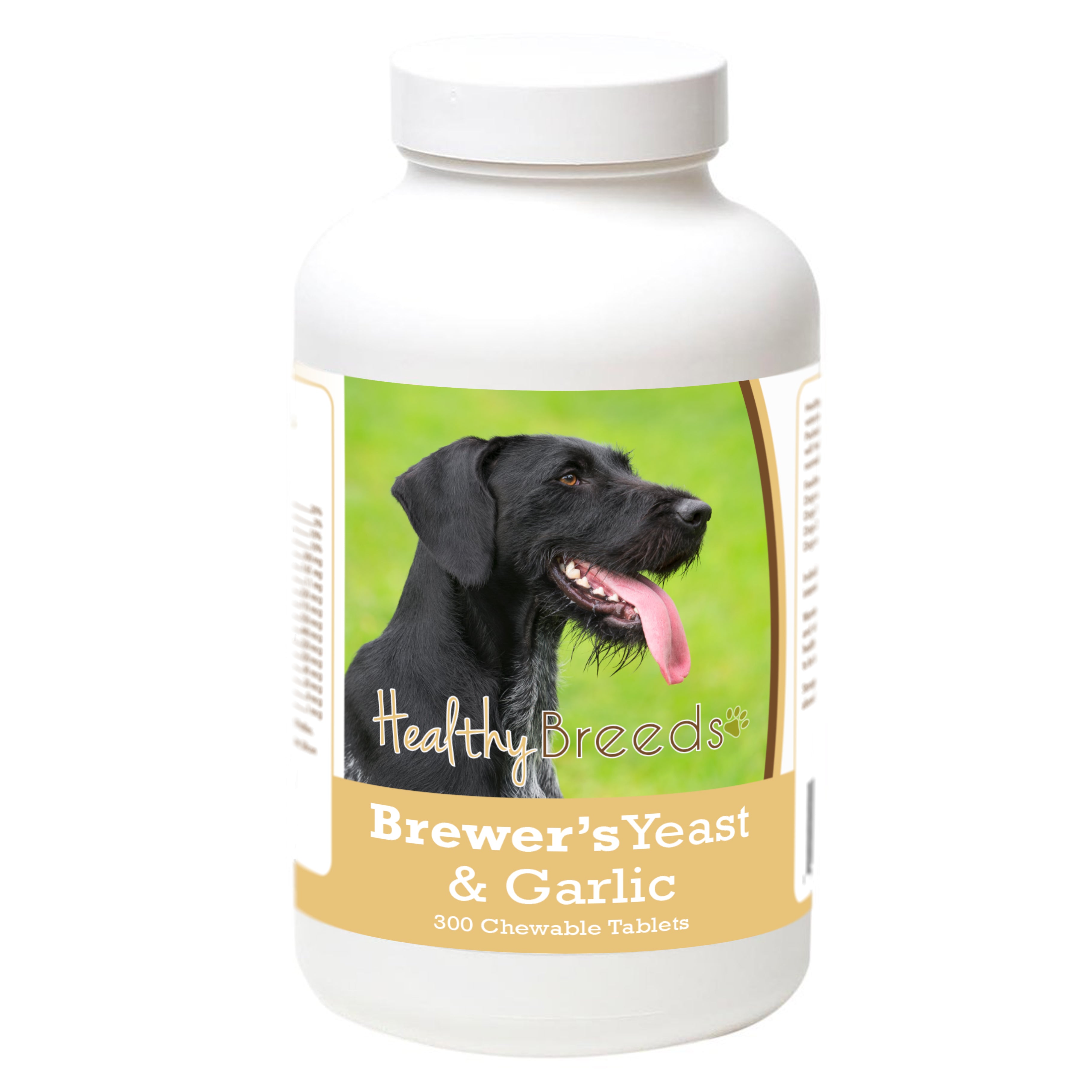 German Wirehaired Pointer Brewers Yeast Tablets 300 Count