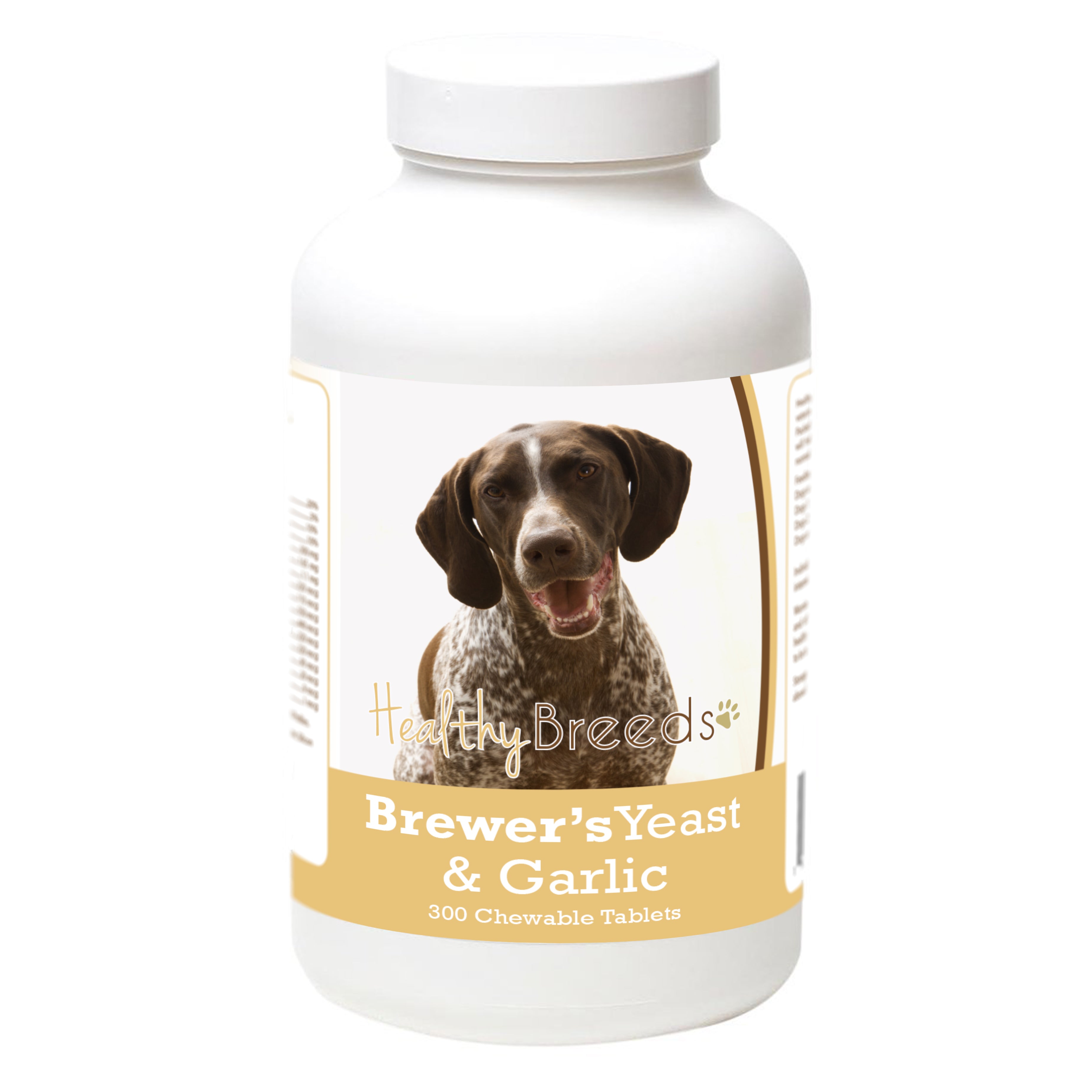 German Shorthaired Pointer Brewers Yeast Tablets 300 Count