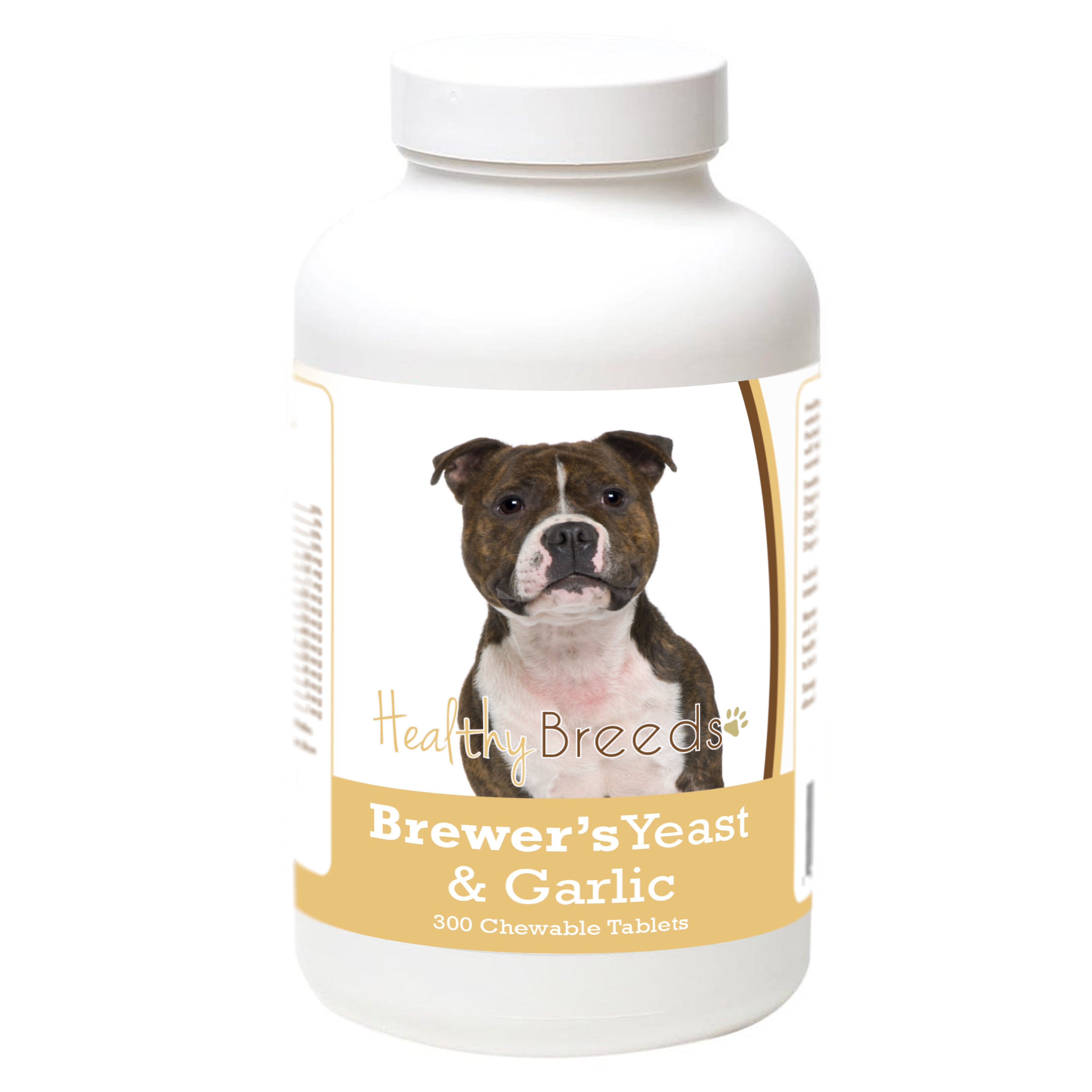 Staffordshire Bull Terrier Brewers Yeast Tablets 300 Count