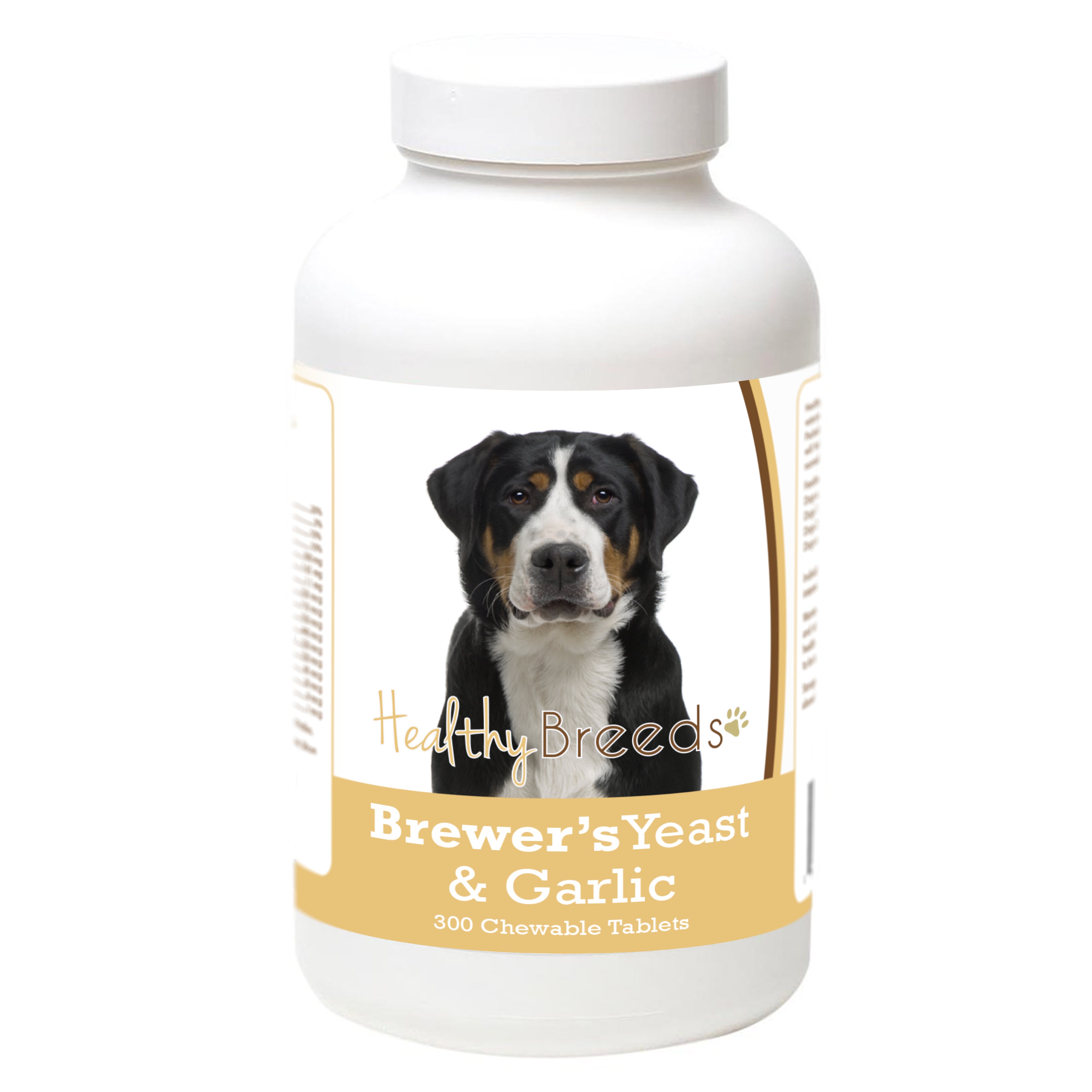 Greater Swiss Mountain Dog Brewers Yeast Tablets 300 Count