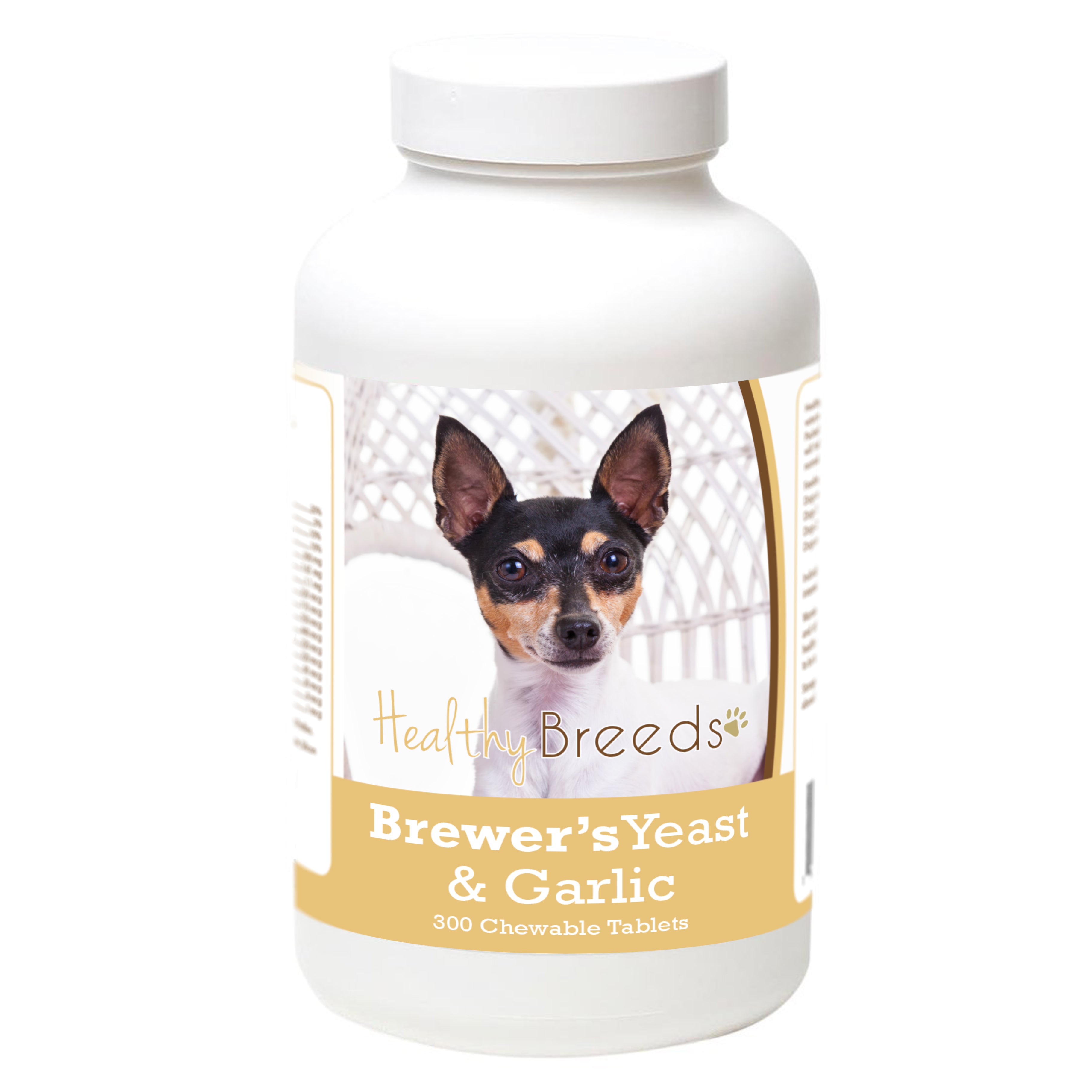 Toy Fox Terrier Brewers Yeast Tablets 300 Count