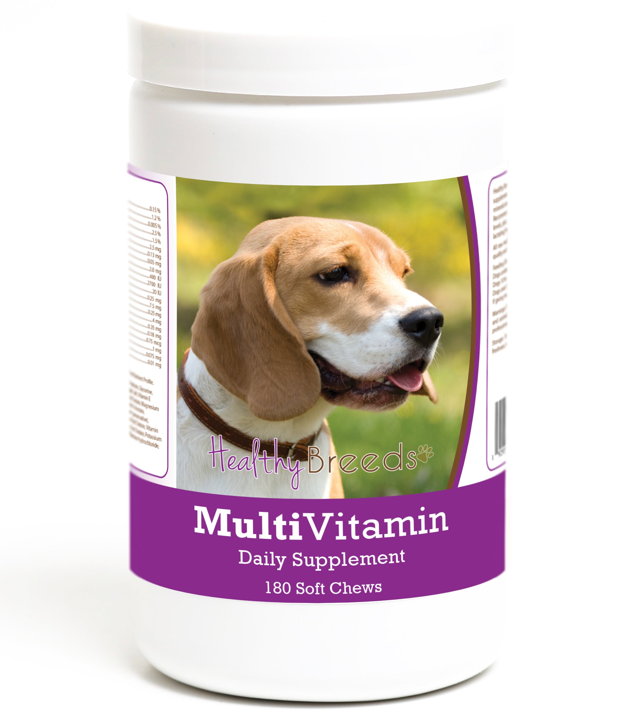 Beagle Multivitamin Soft Chew for Dogs 180 Count