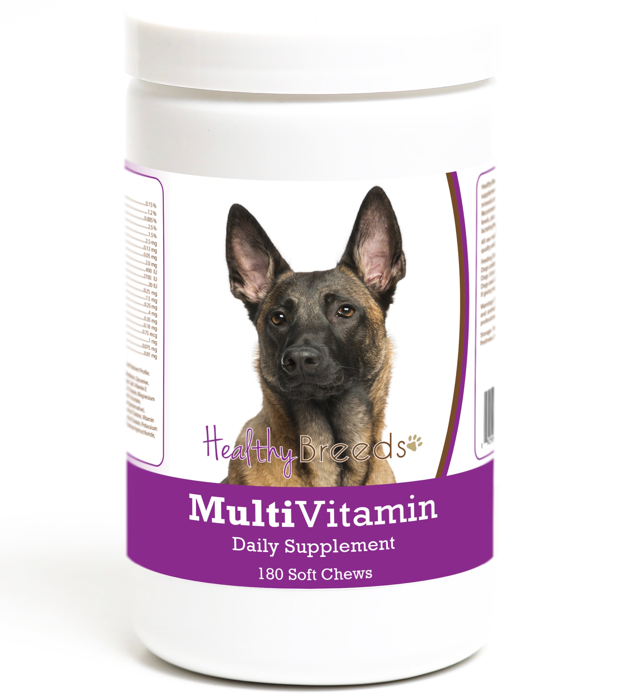 Belgian Malinois Multivitamin Soft Chew for Dogs 180 Count