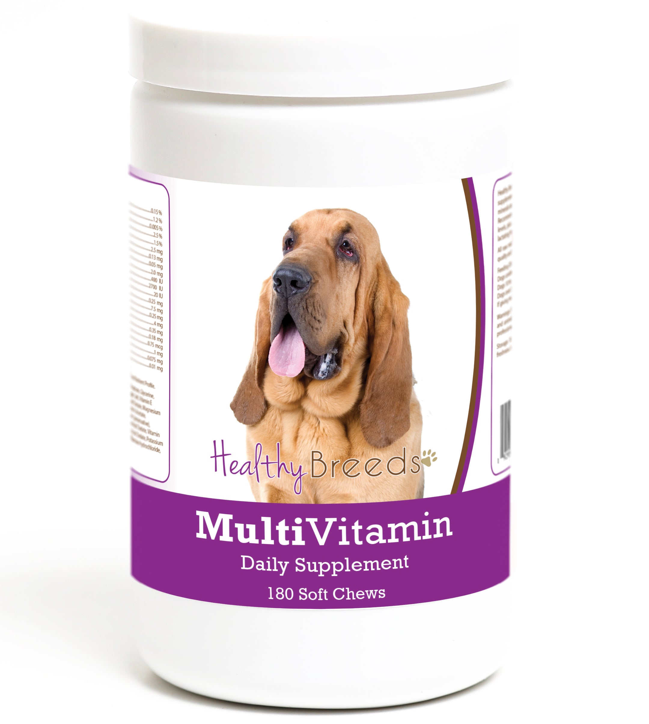 Bloodhound Multivitamin Soft Chew for Dogs 180 Count