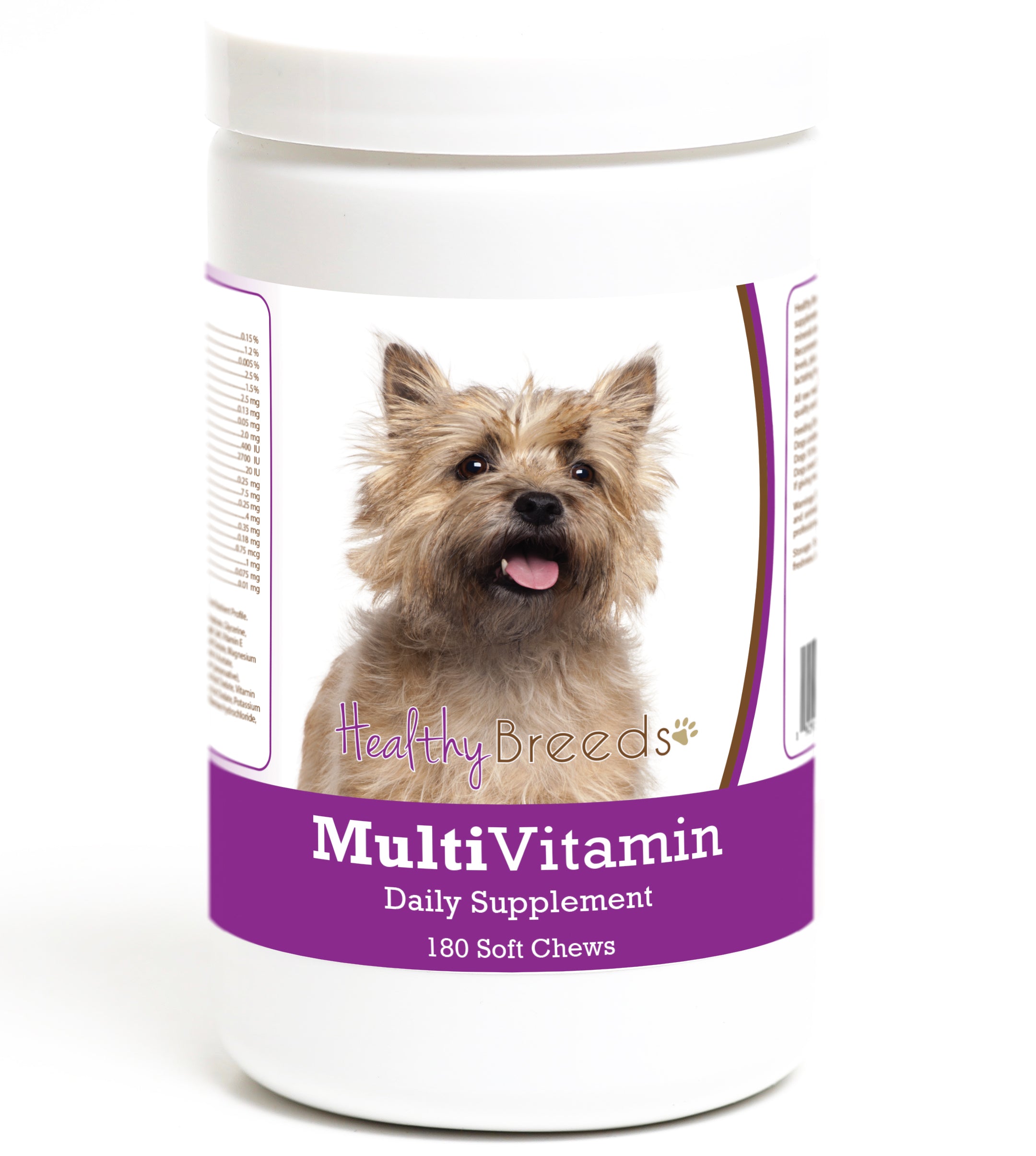 Cairn Terrier Multivitamin Soft Chew for Dogs 180 Count