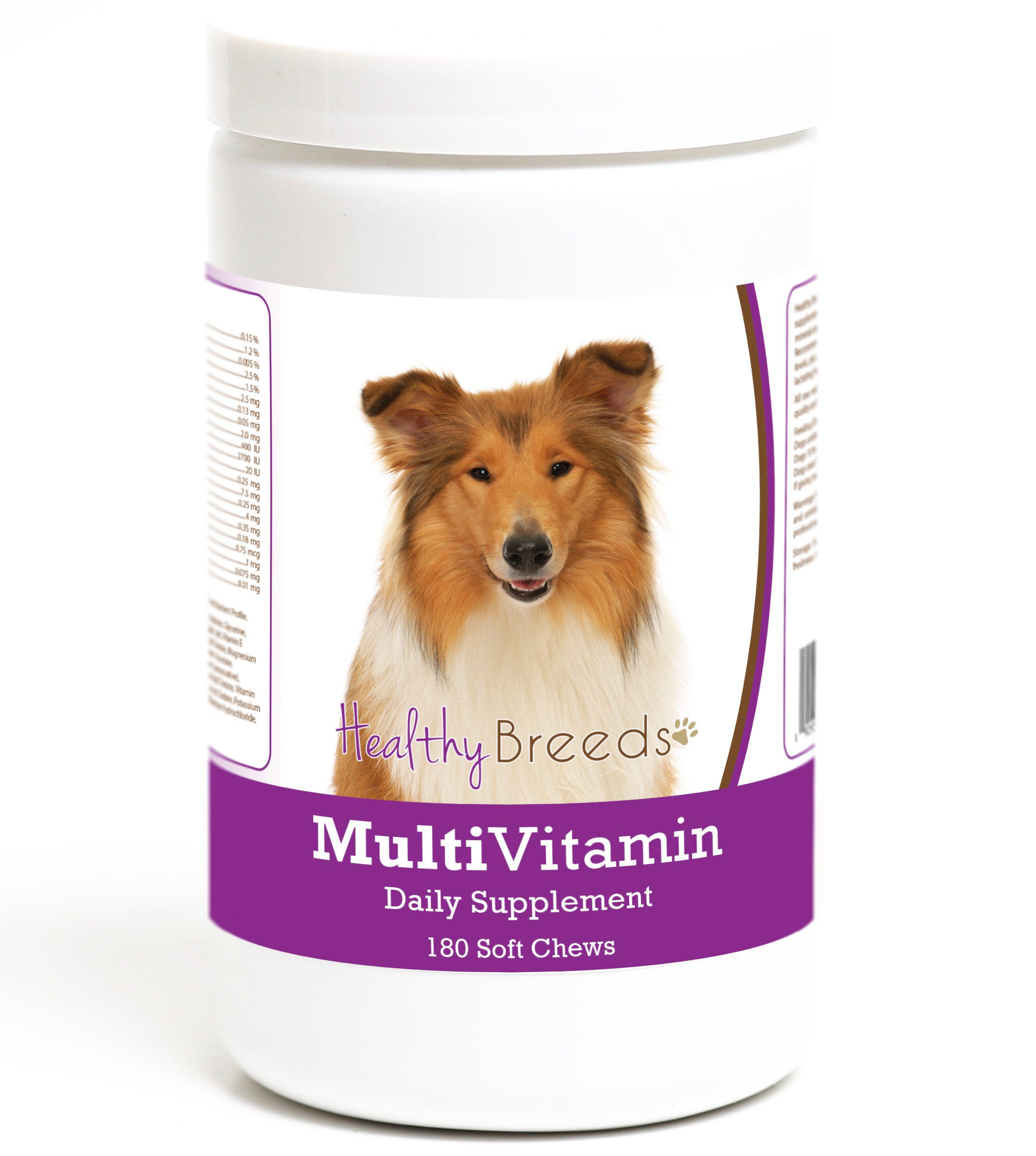 Collie Multivitamin Soft Chew for Dogs 180 Count