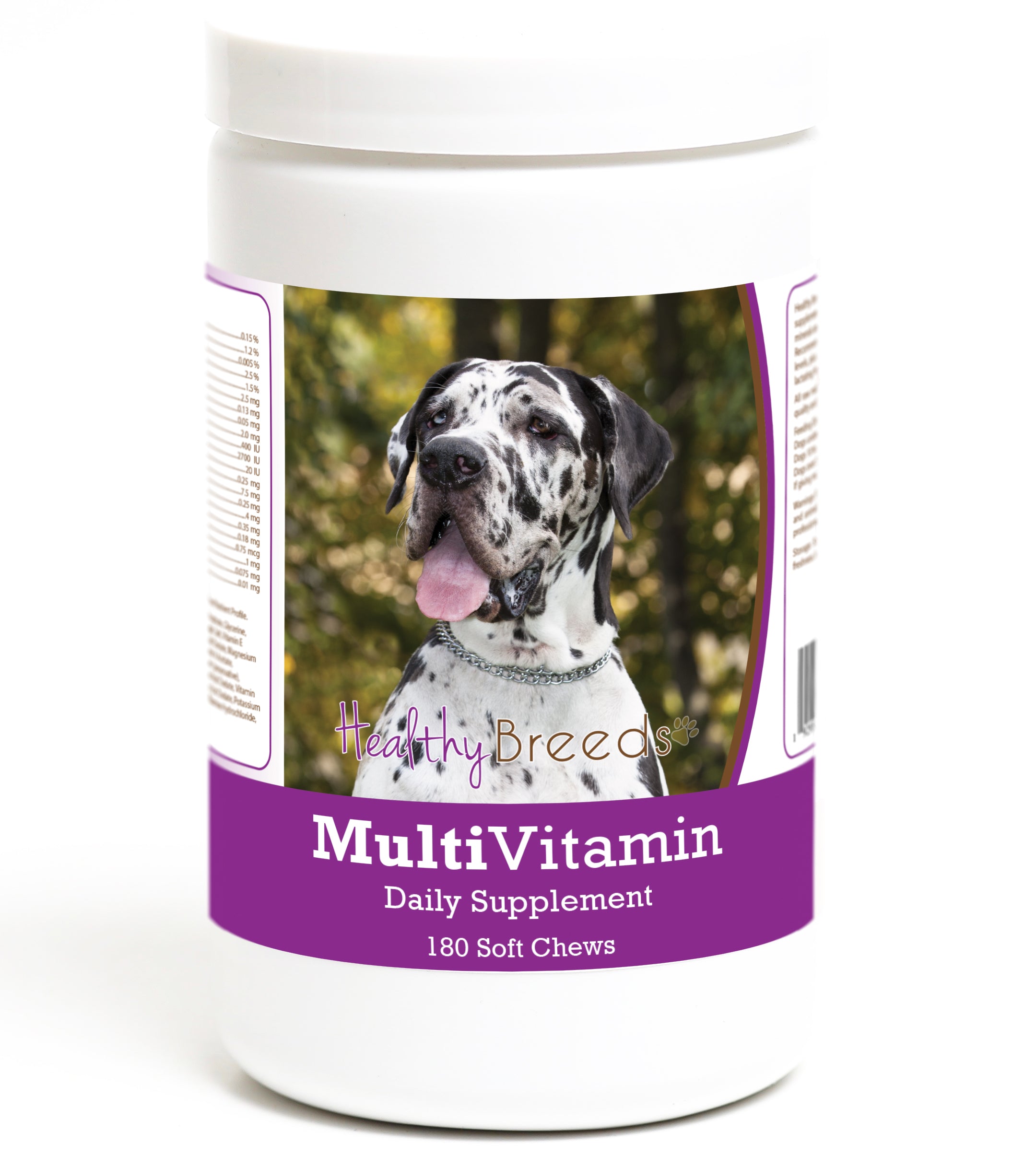 Great Dane Multivitamin Soft Chew for Dogs 180 Count