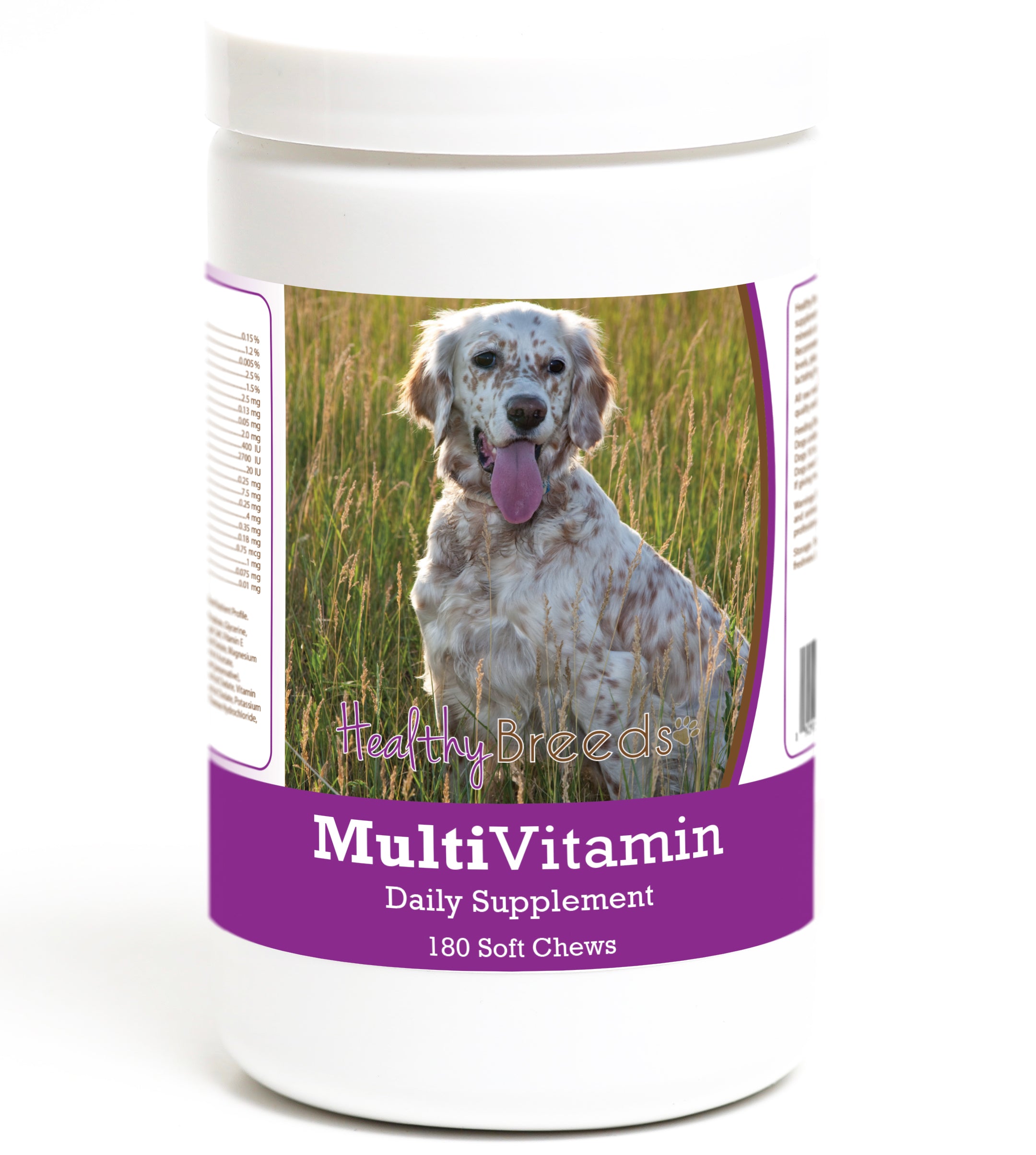 English Setter Multivitamin Soft Chew for Dogs 180 Count