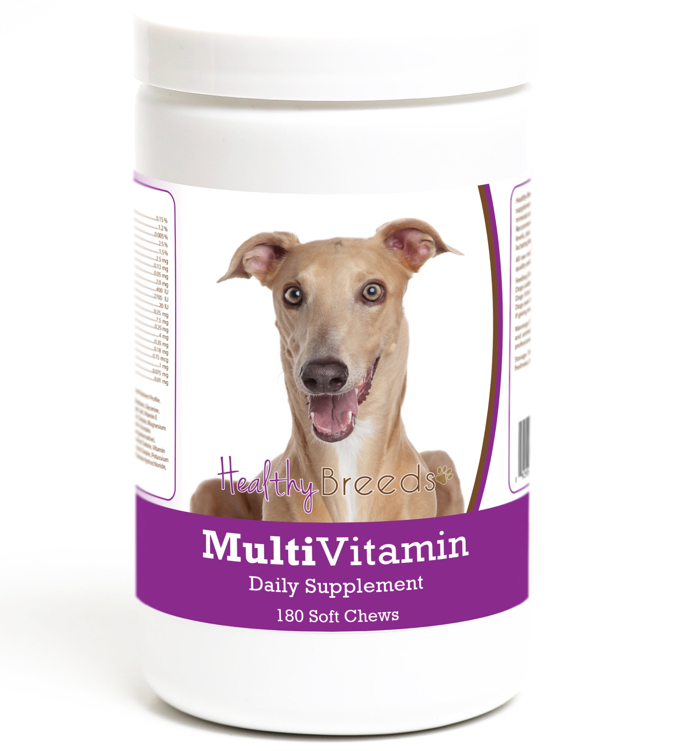 Italian Greyhound Multivitamin Soft Chew for Dogs 180 Count