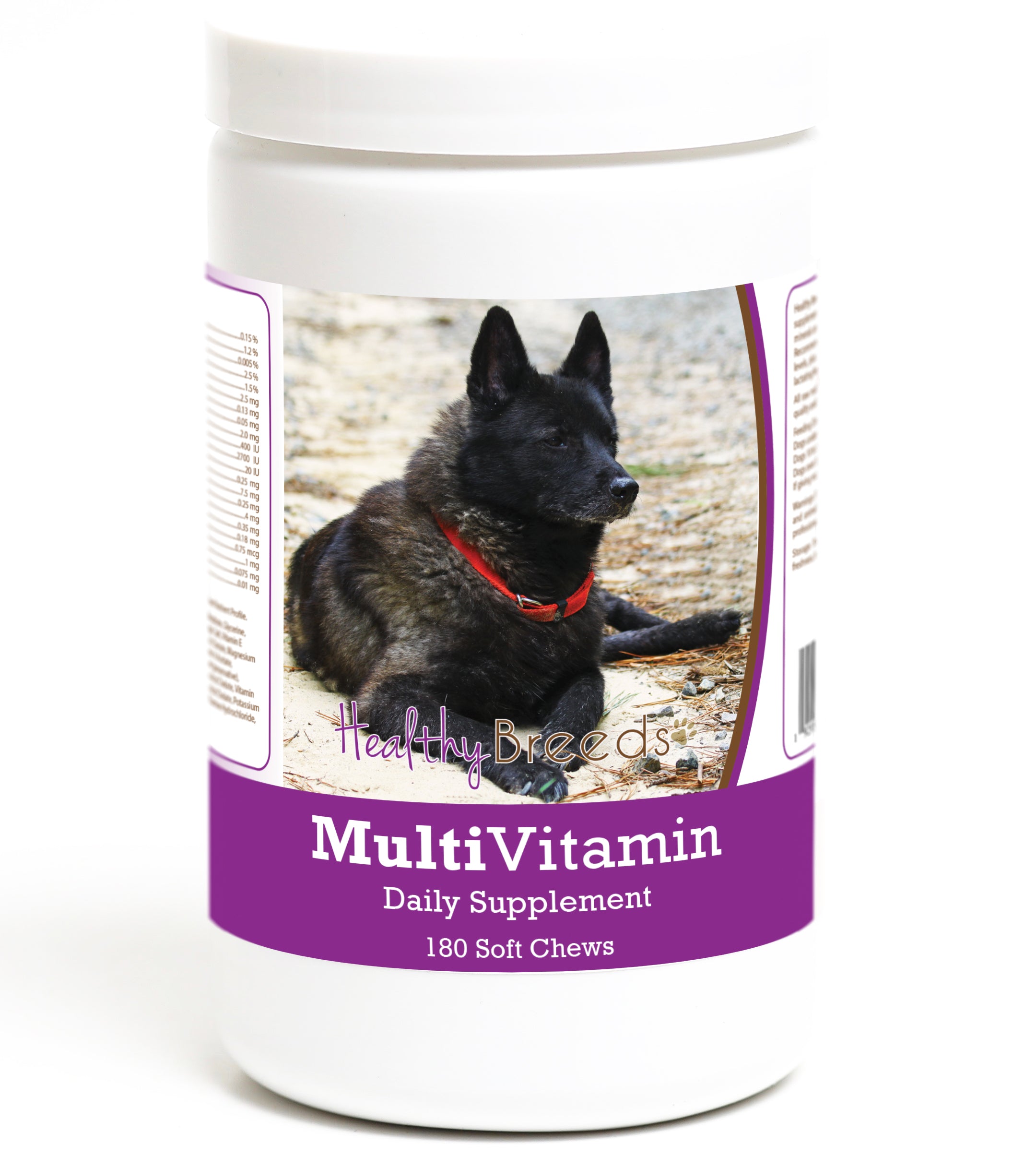 Norwegian Elkhound Multivitamin Soft Chew for Dogs 180 Count