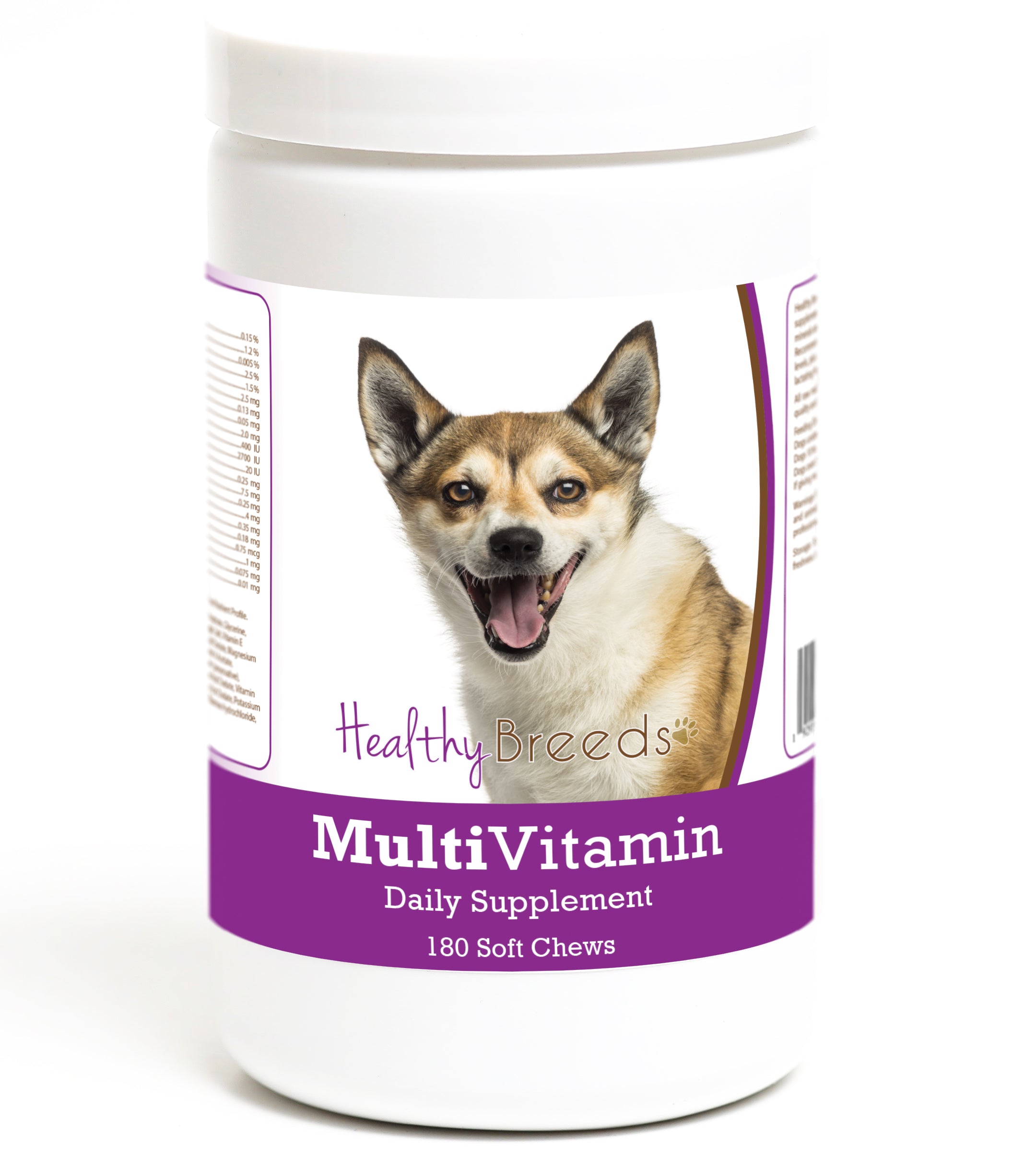 Norwegian Lundehund Multivitamin Soft Chew for Dogs 180 Count