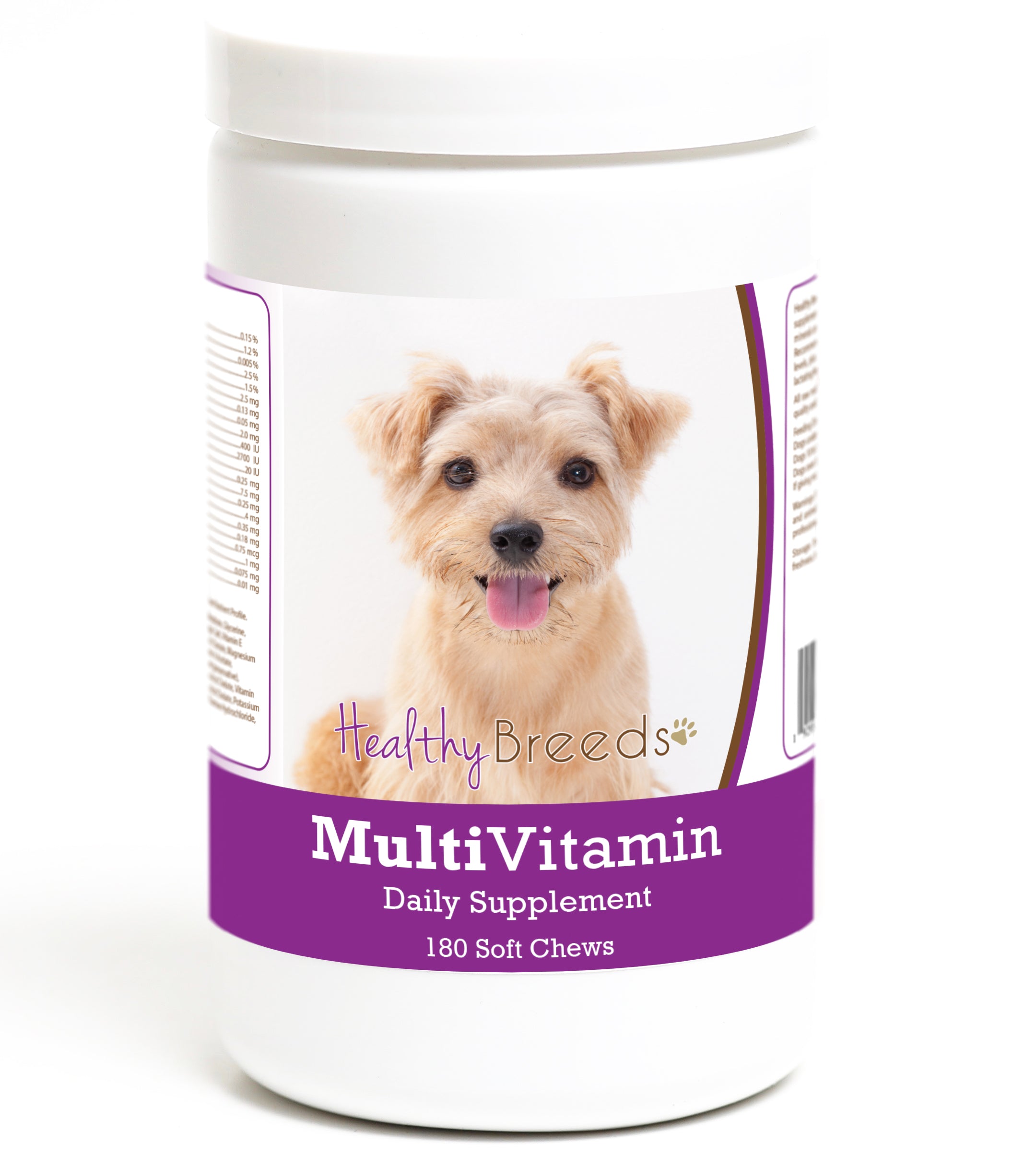 Norfolk Terrier Multivitamin Soft Chew for Dogs 180 Count