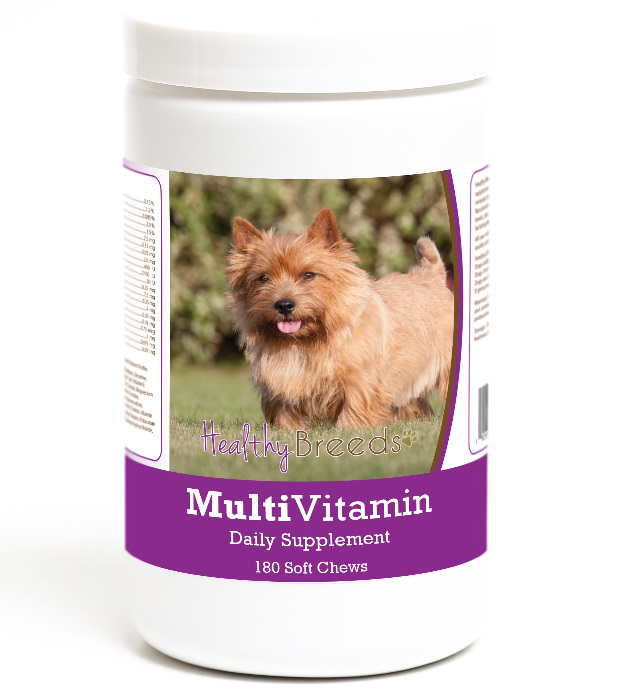 Norwich Terrier Multivitamin Soft Chew for Dogs 180 Count