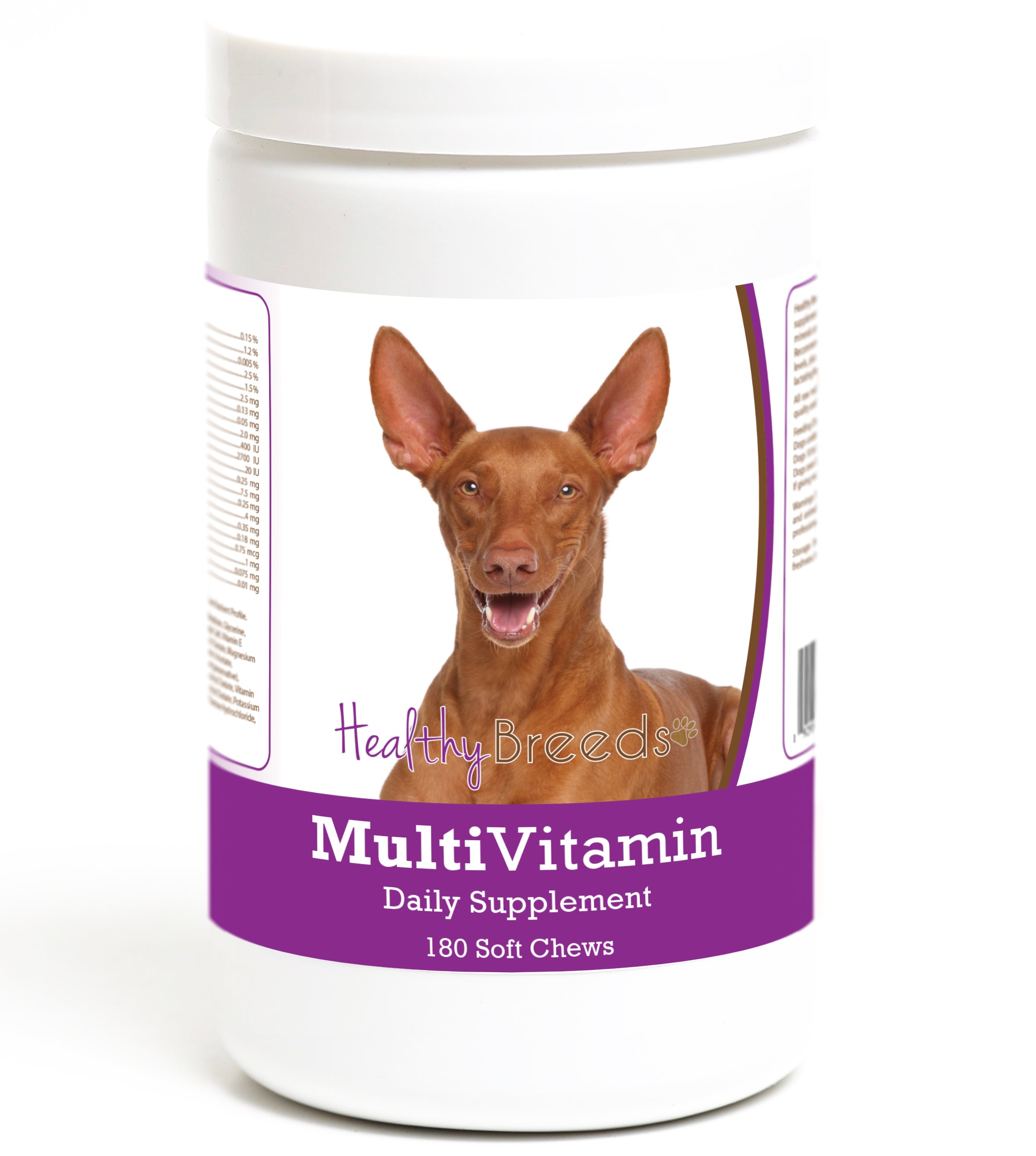 Pharaoh Hound Multivitamin Soft Chew for Dogs 180 Count