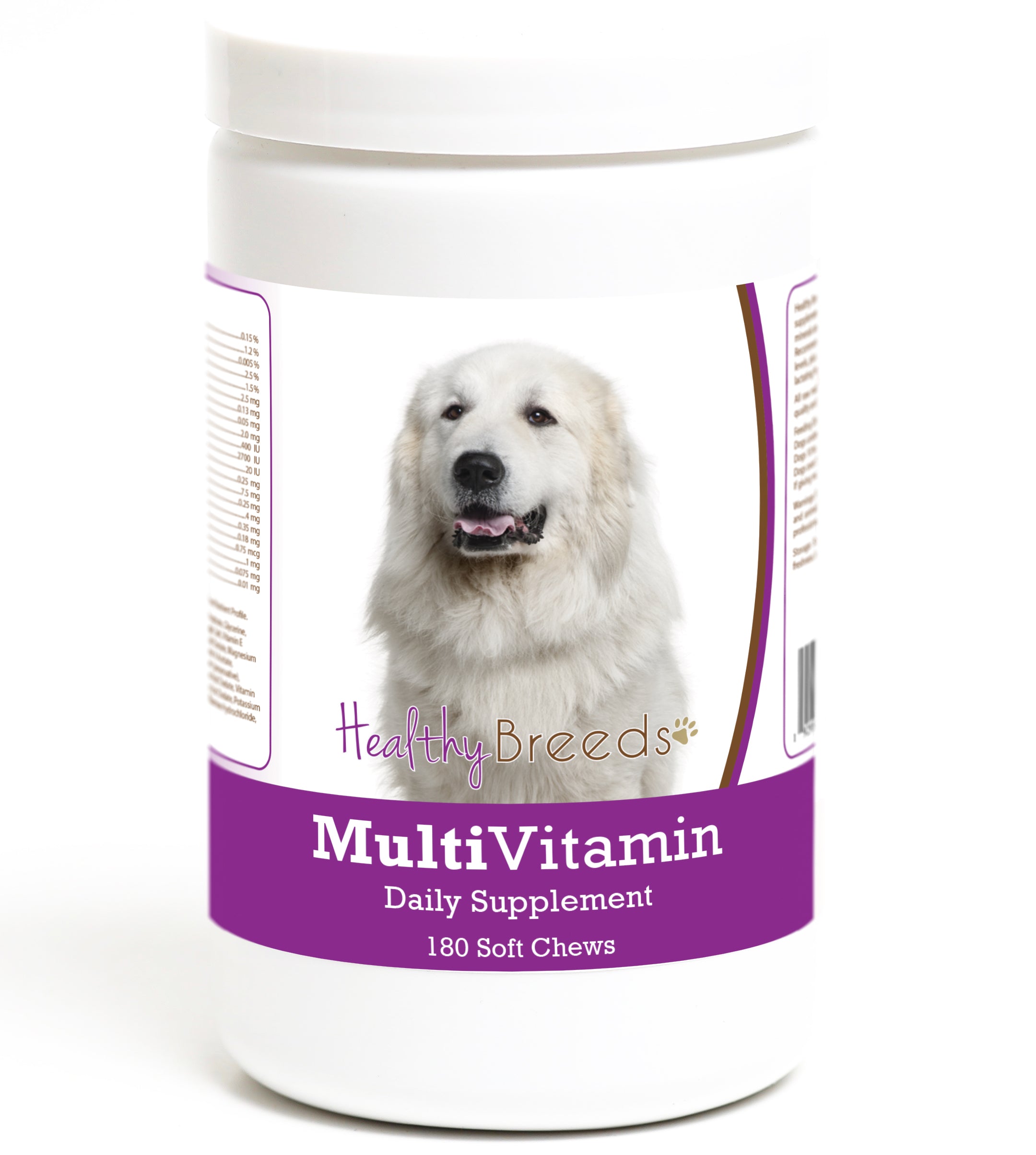 Great Pyrenees Multivitamin Soft Chew for Dogs 180 Count