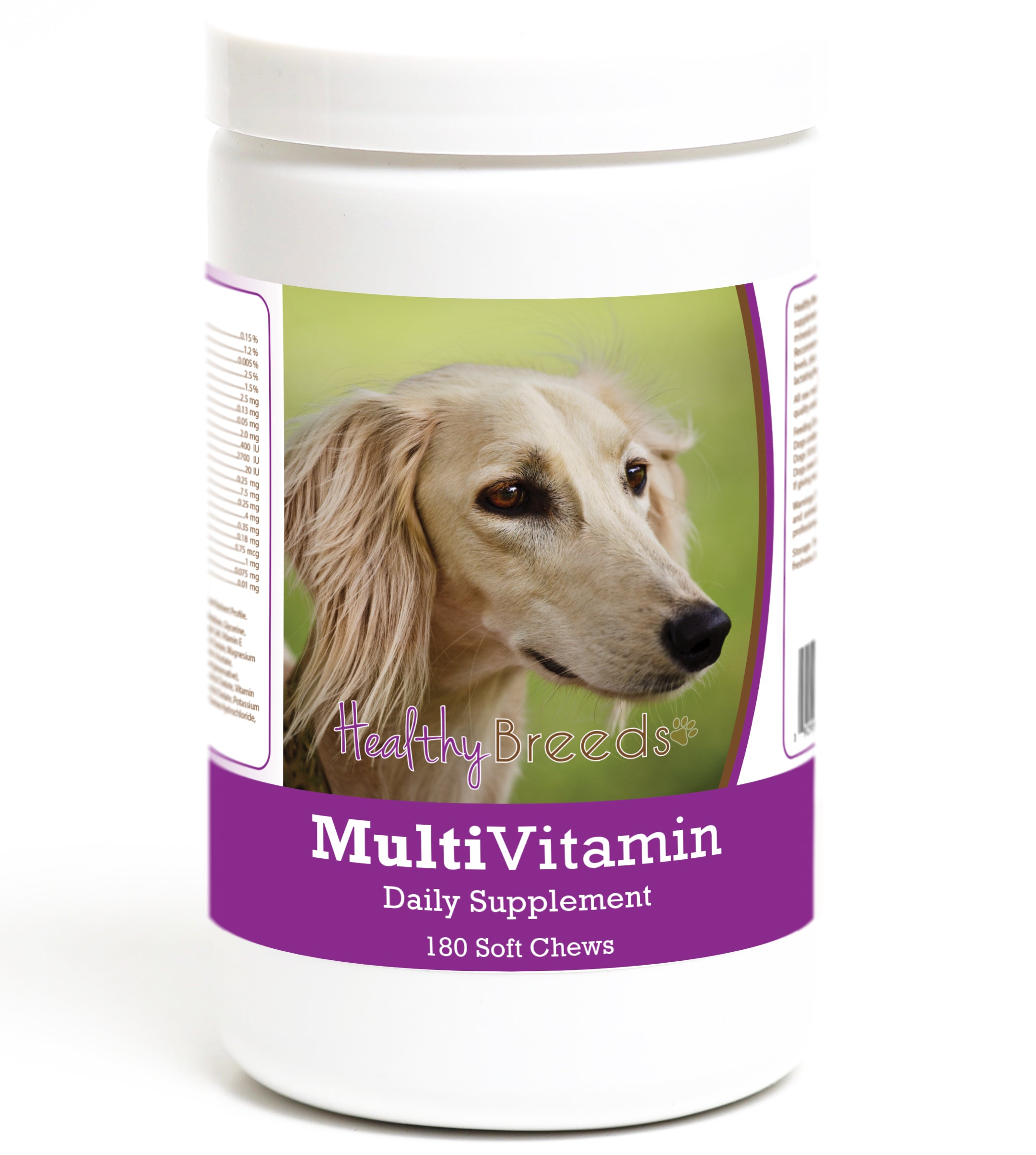 Saluki Multivitamin Soft Chew for Dogs 180 Count